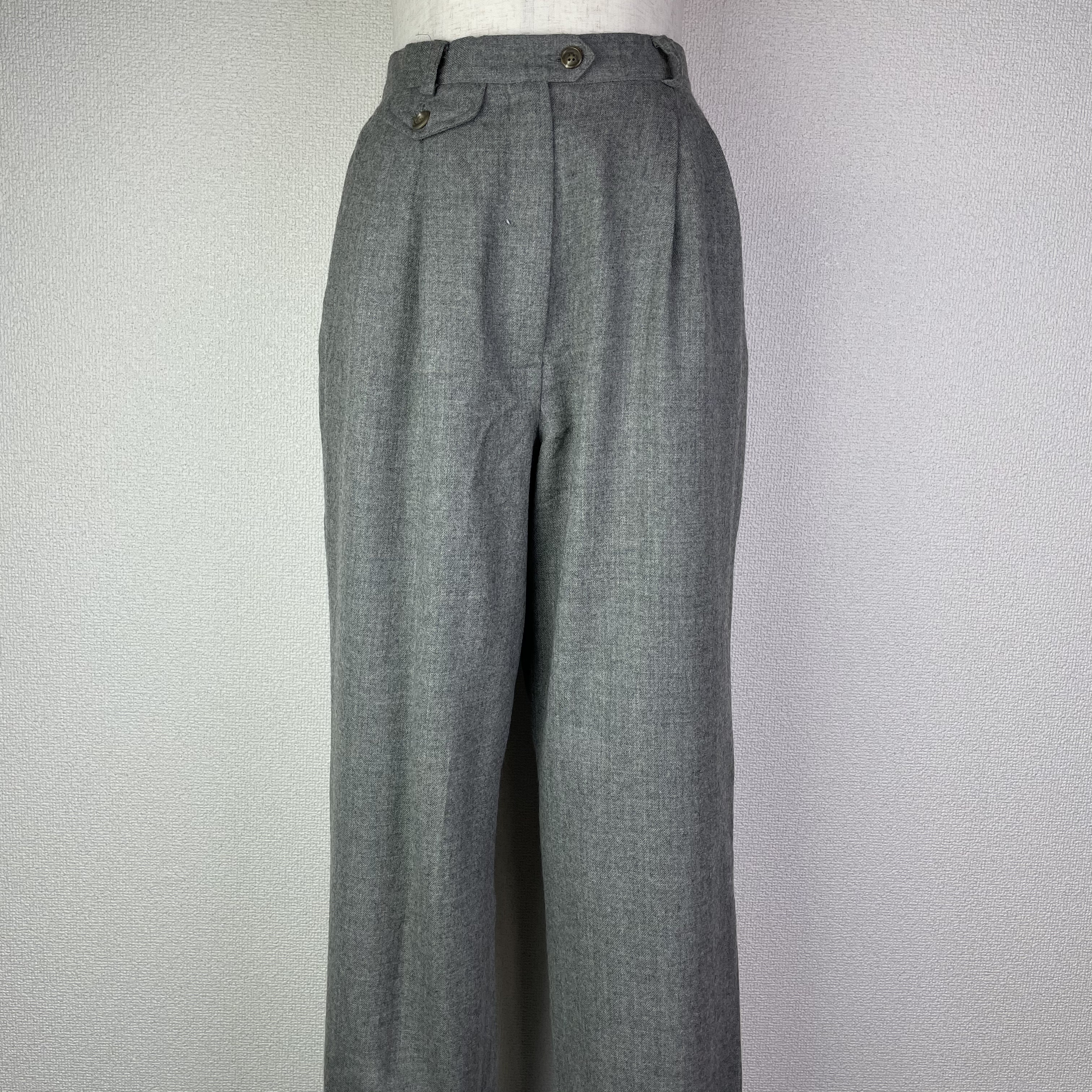 レディース ラルフローレン ウールパンツ スラックス グレー 綺麗め 古着 Rico Clothing レディース ラルフローレン ウールパンツ スラックス グレー 綺麗め 古着 Rico Clothing