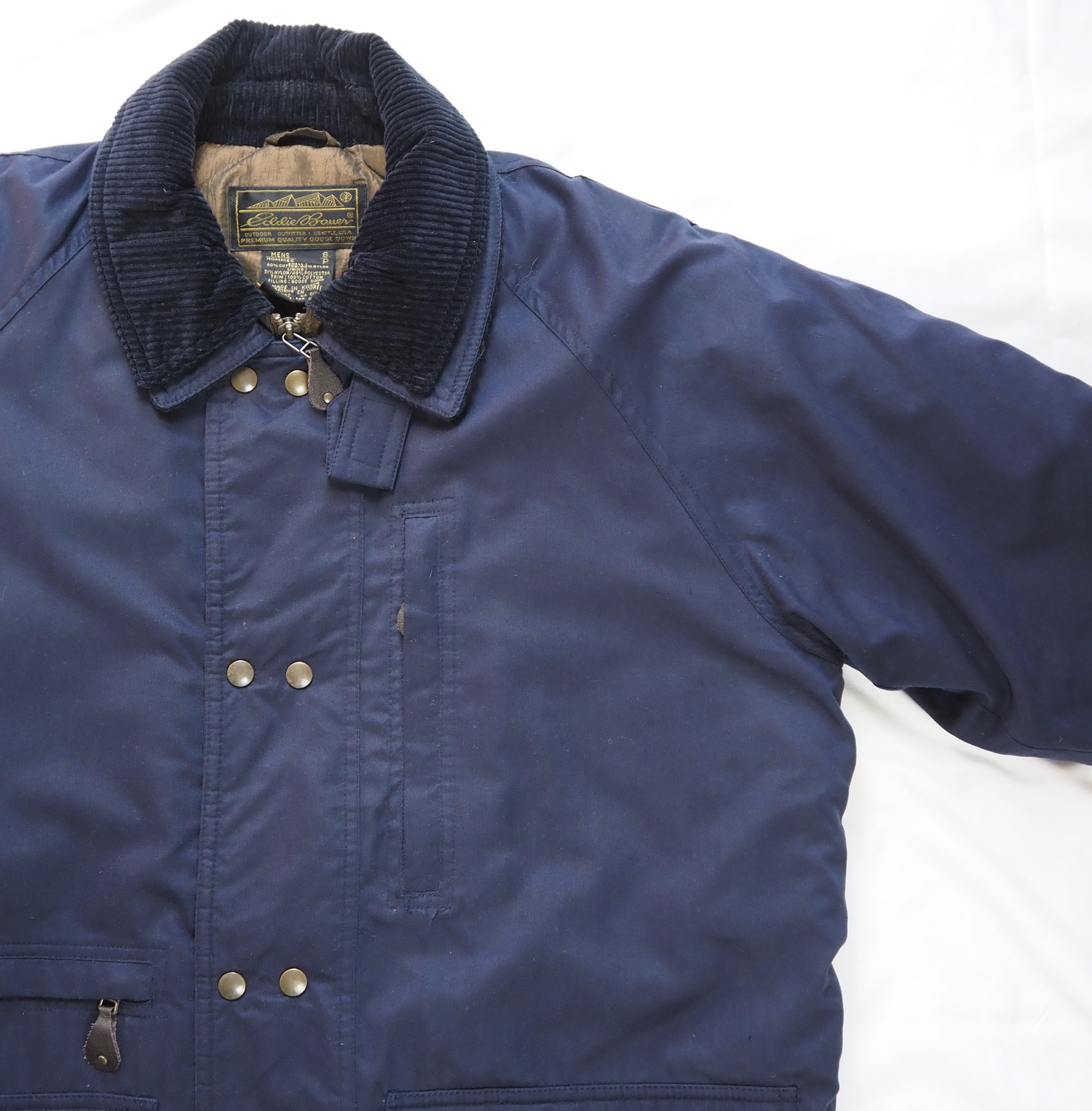 80’s Eddie Bauer グースダウンジャケット ミドル丈 Sサイズ の画像 5