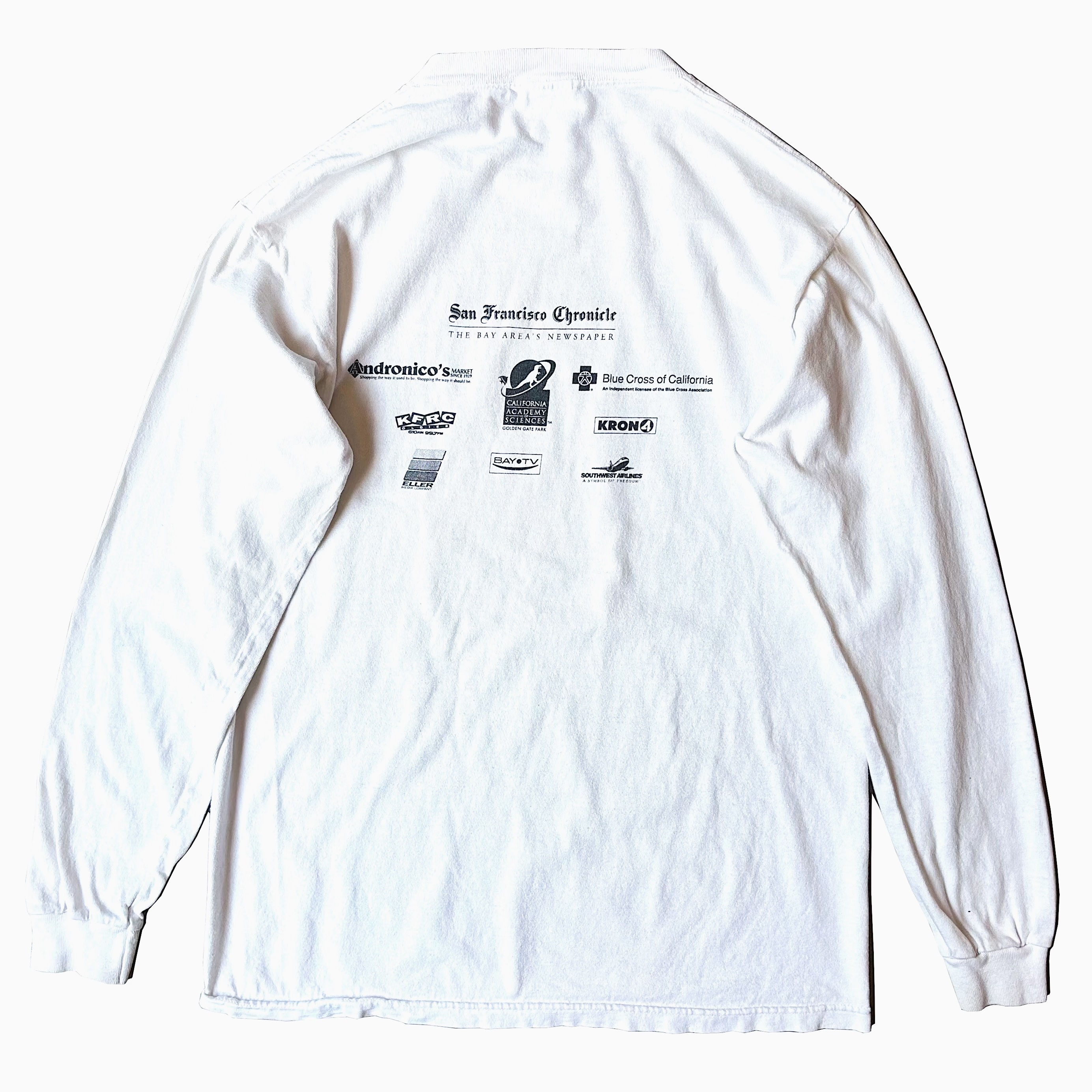 Vintage 80's【DELTA】"RUN TO THE FAR SIDE" Long Sleeve T-shirt の画像 2