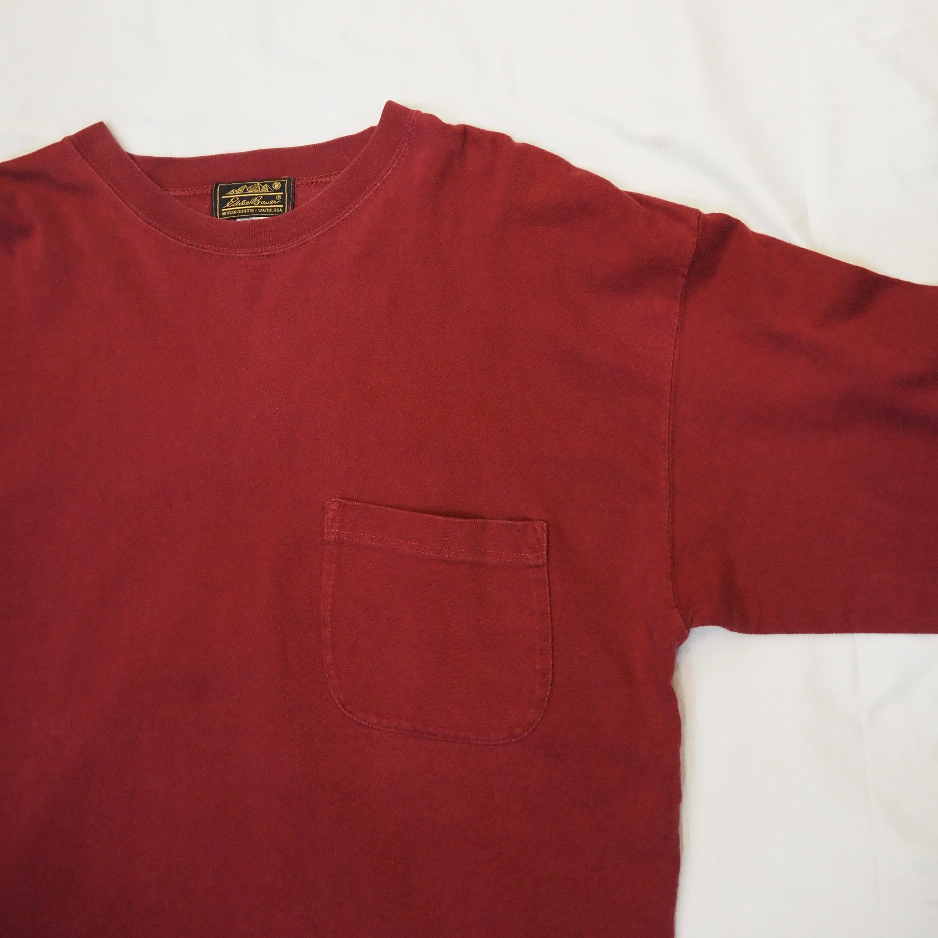 90’s Eddie Bauer ロンT Size L の画像 3