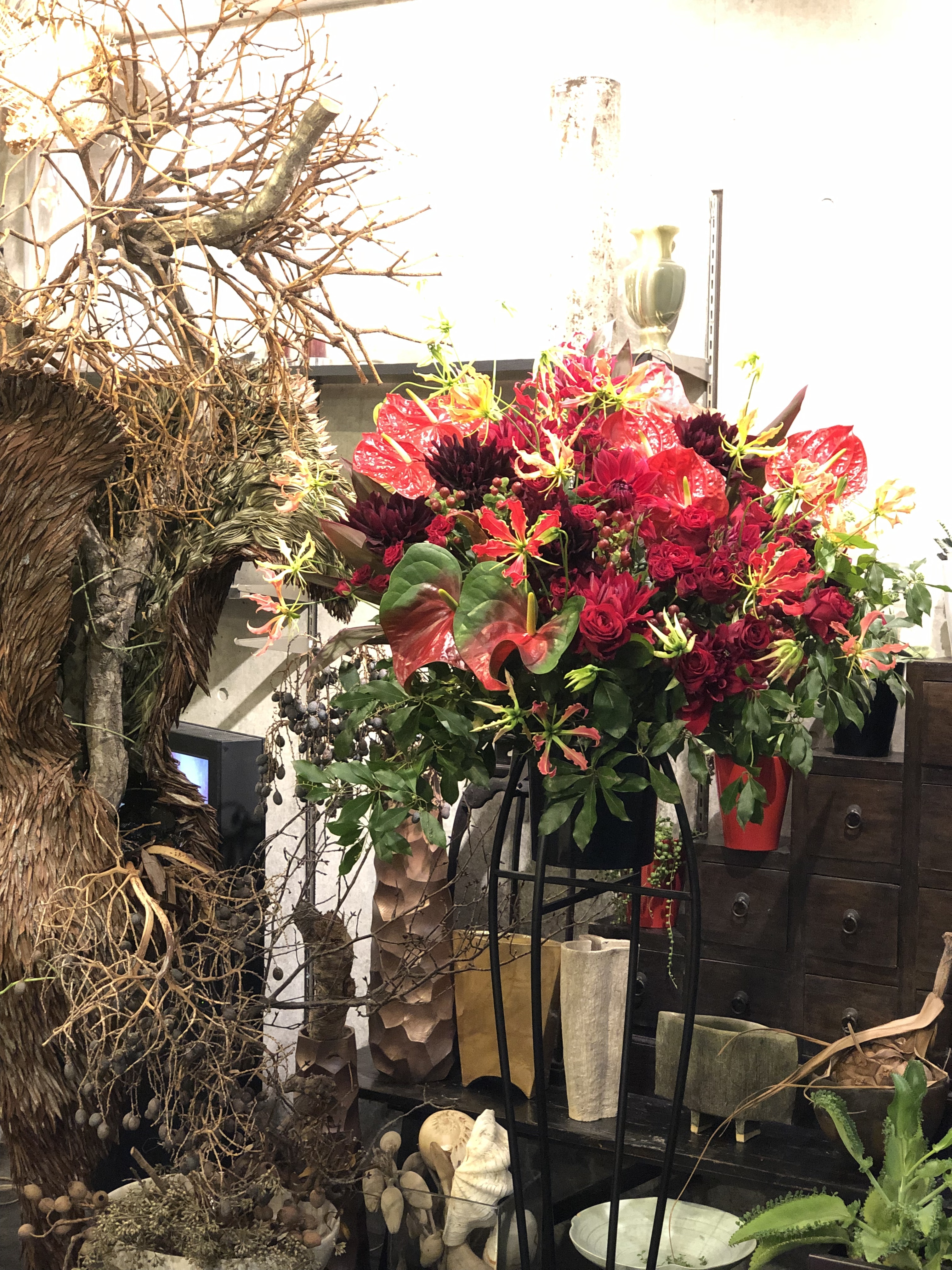 ★お祝い、お供えのスタンドのお花20000