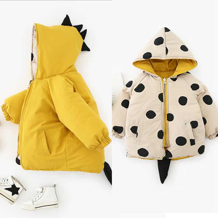 80 1 大人気 恐竜 アウター リバーシブル 2way 子供服 キッズ ベビー Q Toworld キュートワールド 子供服 メール便は何点でも送料の合計は280円