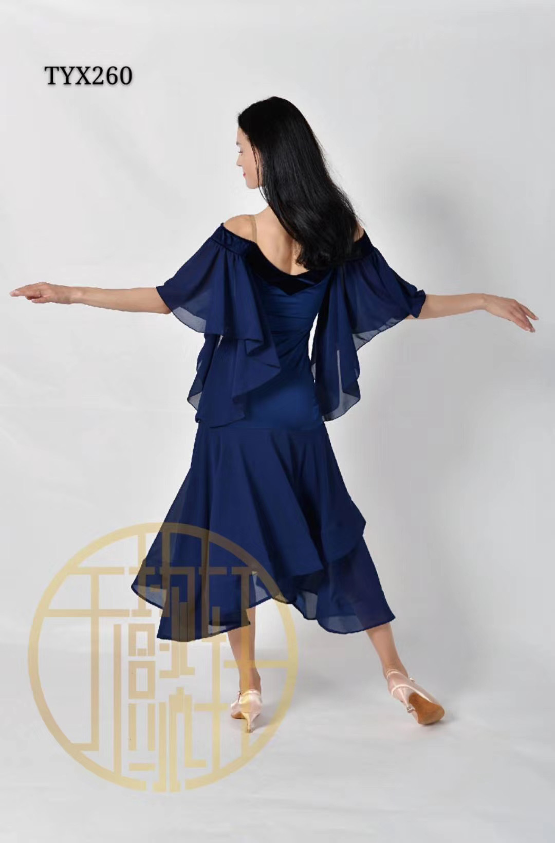 Tyx260ベルナデッドワンピース 社交ダンスウェアstunningdancewear Tyx260ベルナデッドワンピース 社交ダンスウェアstunningdancewear