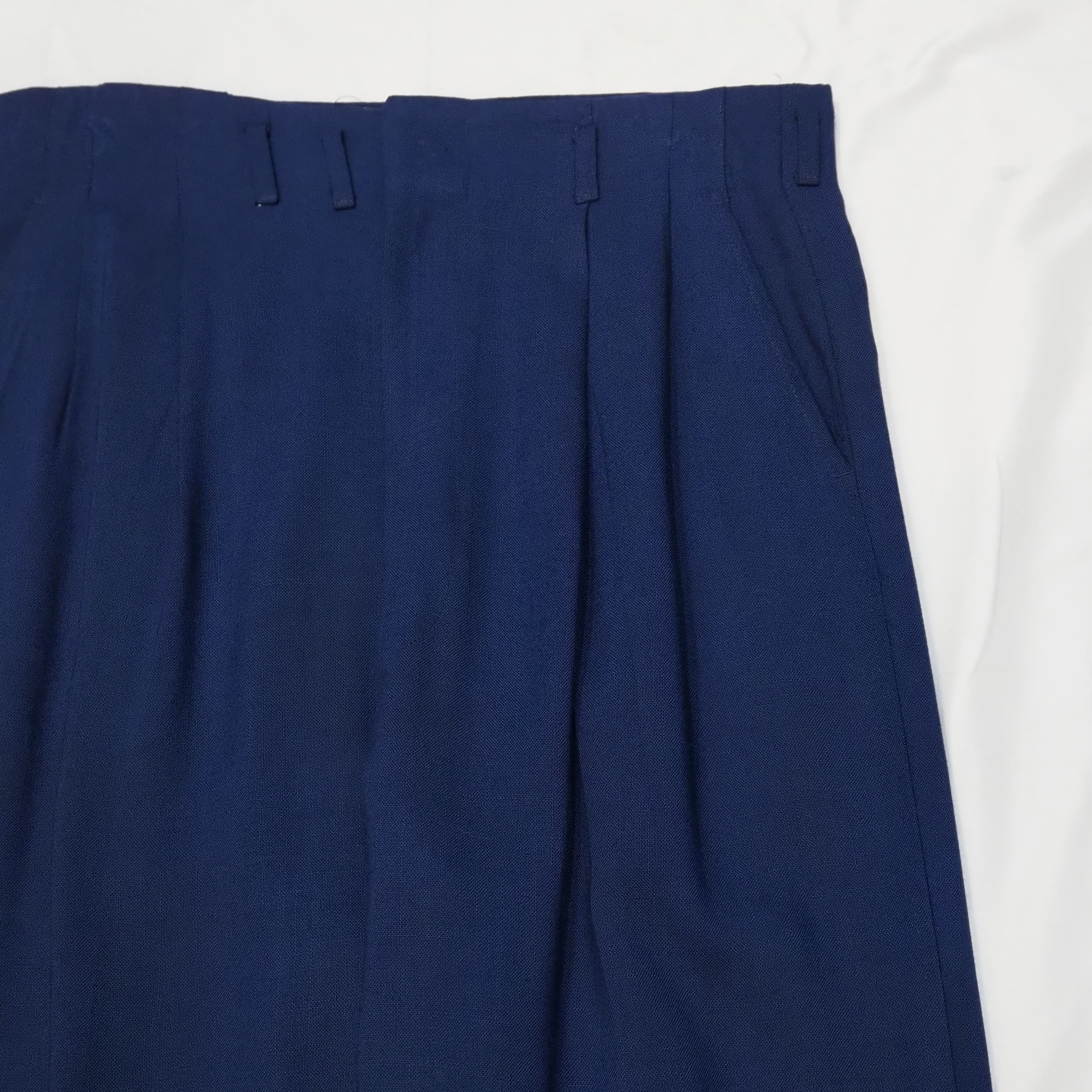 50’s Vintage Linen Slacks 34×30 の画像 5
