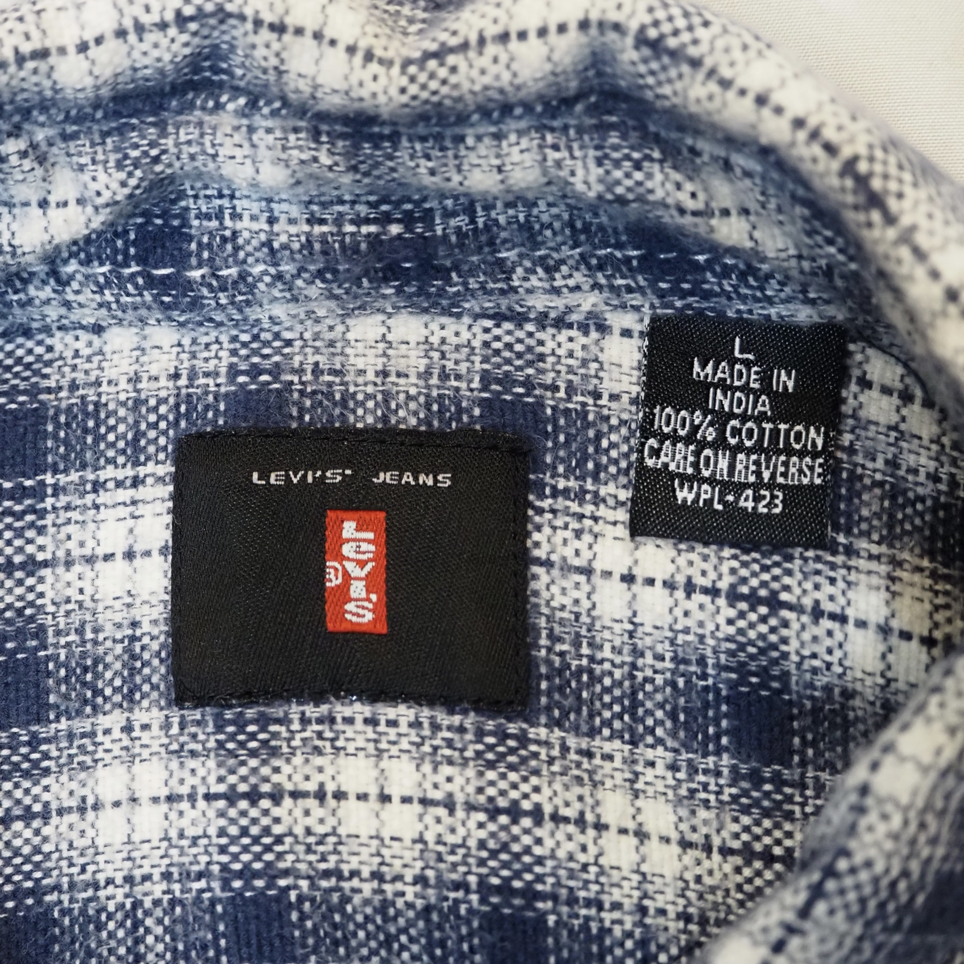 00’s Levi’s Cotton Flannel Shirt の画像 3