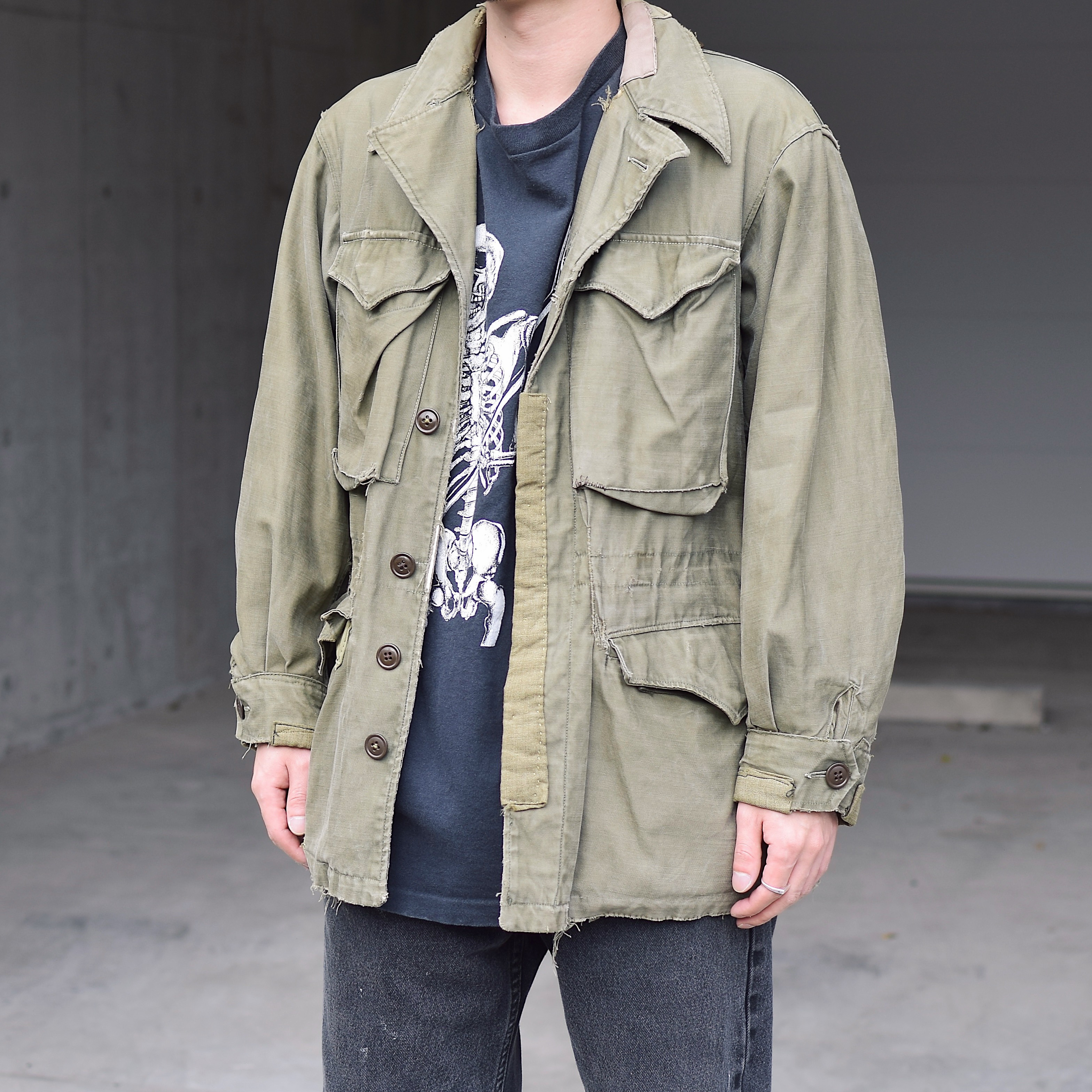 Vintage 40's M-43 U.S.ARMY Grunge Field Jacket の画像 3