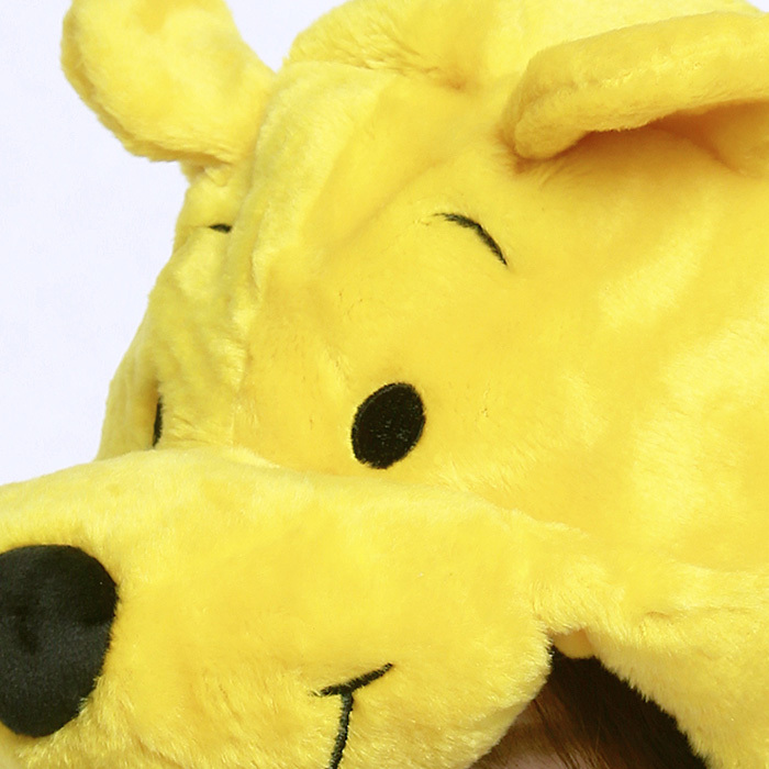 ディズニー くまのプーさん 被り物 かぶりもの 被りもの キャラクター グッズ かわいい 可愛い プー クマ 熊 なりきり アニメ メンズ レディース 男女兼用 ヘッド 帽子 頭 コスプレ コス コスチューム ハロウィン衣装 仮装 文化祭 忘年会 運動会 イベント 面白い S Sz 6h800