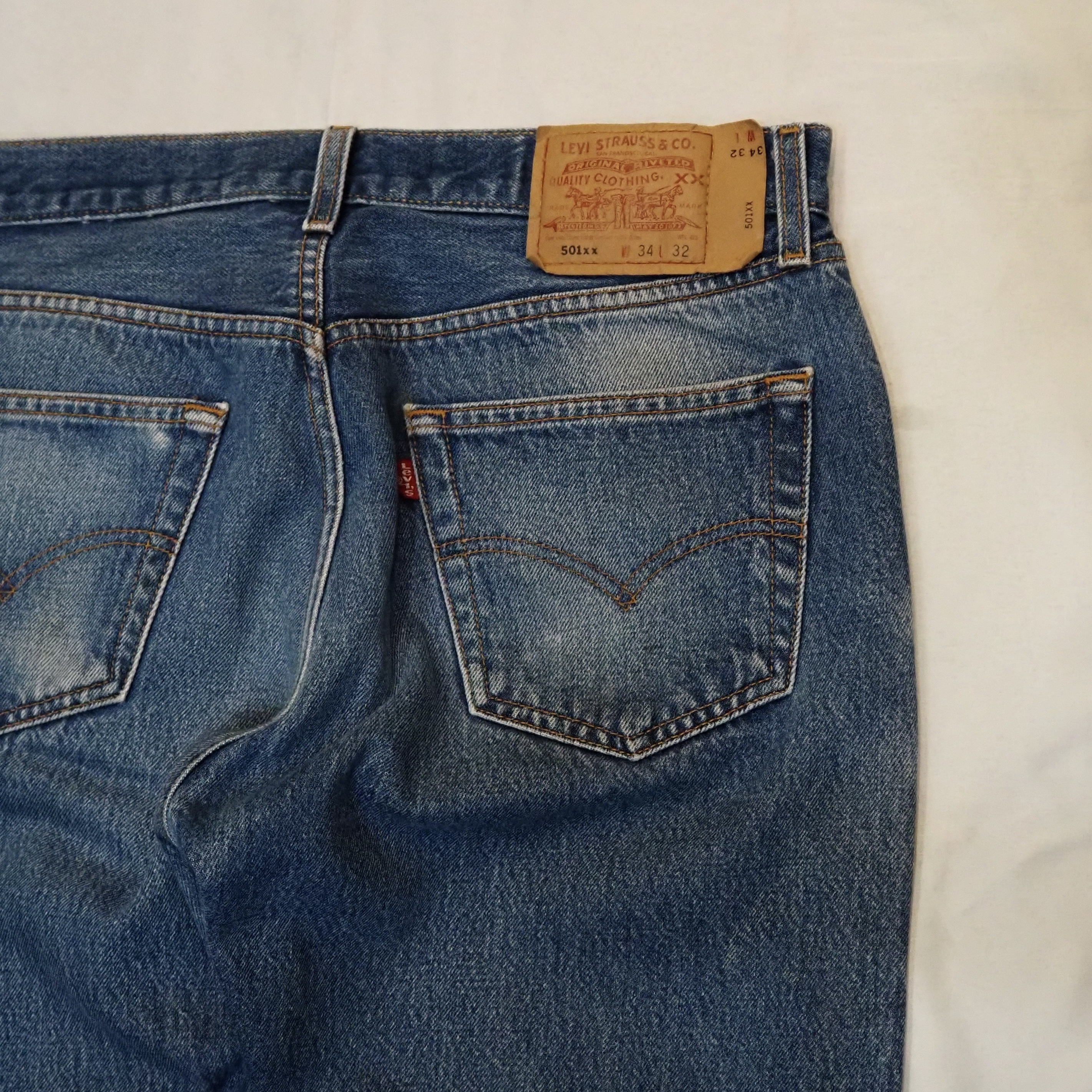 00’s Levi’s 501 ブルーデニム メキシコ製 34×30 の画像 15