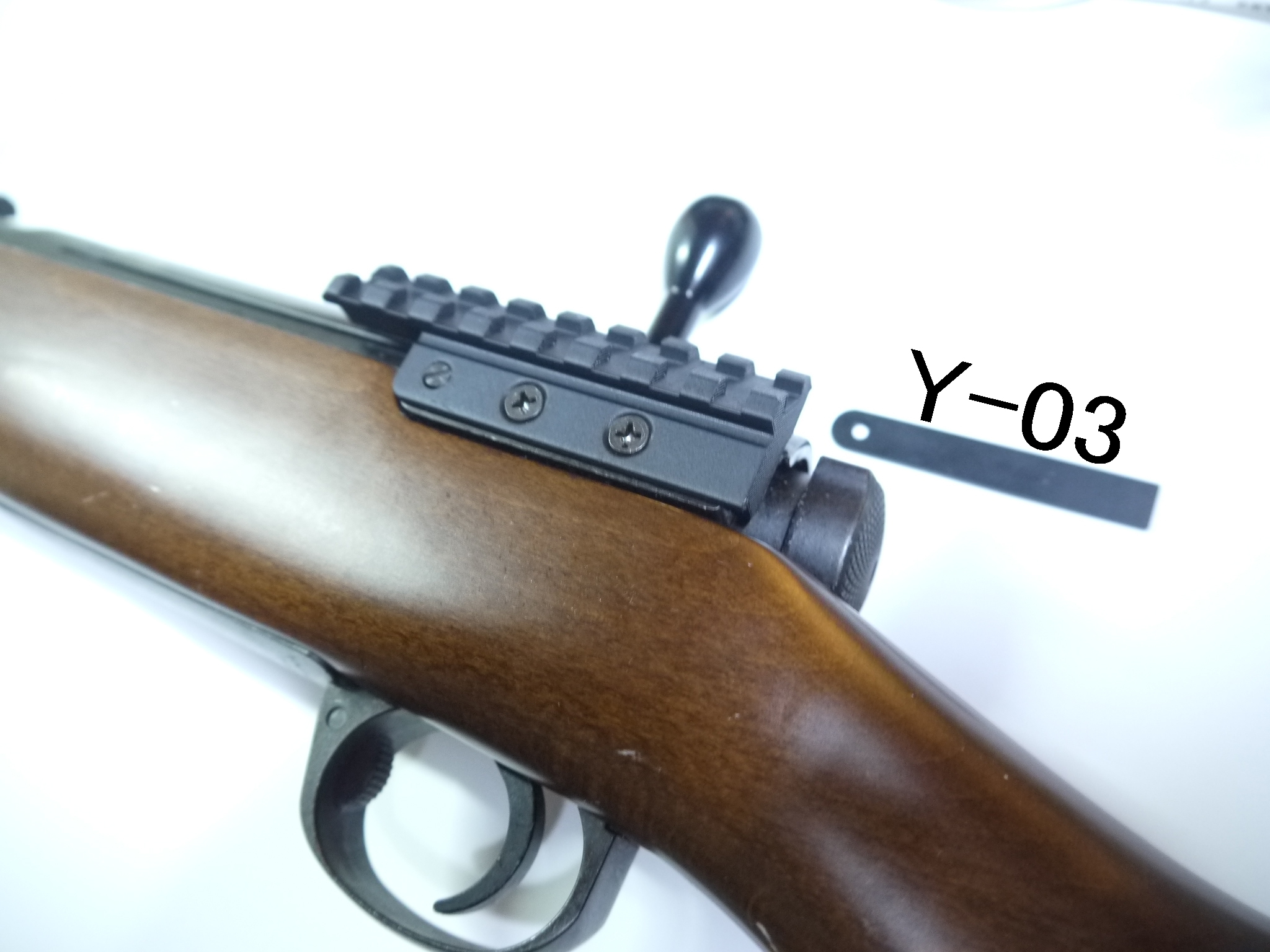 S&T 三八式歩兵銃/九七式狙撃銃対応 45°オフセットサイドレール F&F GunParts S&T 三八式歩兵銃/九七式狙撃銃対応 45°オフセットサイドレール F&F GunParts