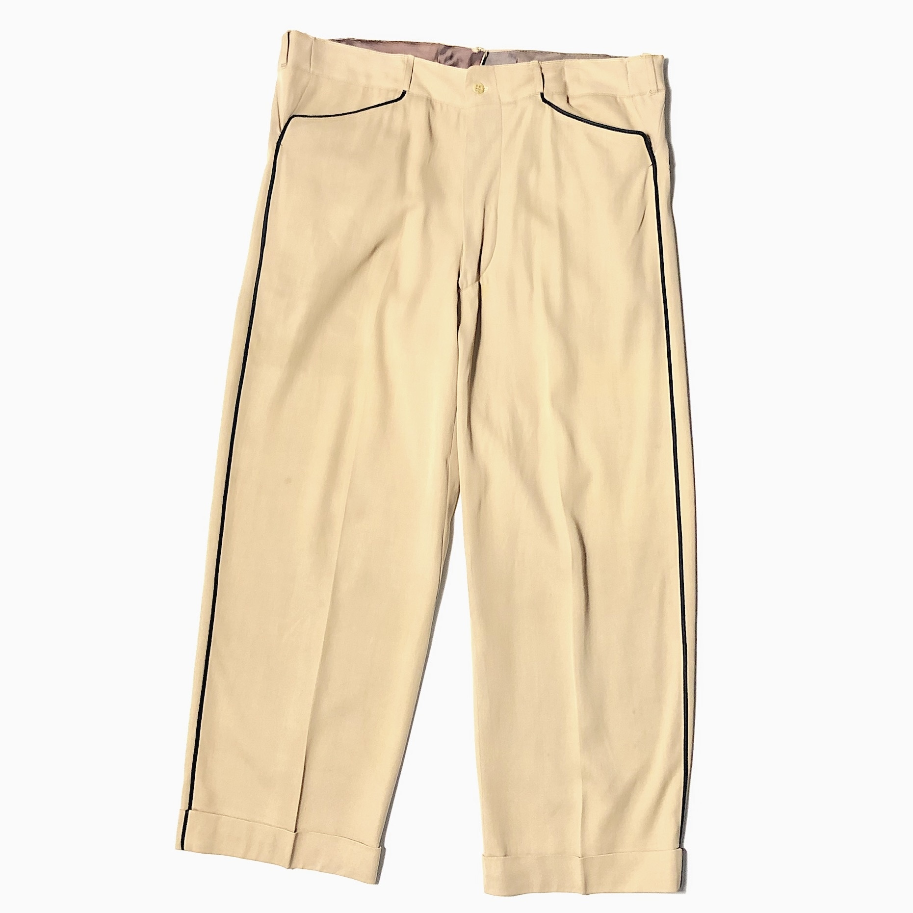 Vintage 50～60's Rayon Gabardine Pants の画像 2