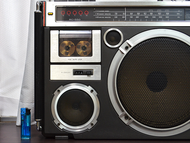 Victor (JVC) RC550 ビクター Boombox Japan