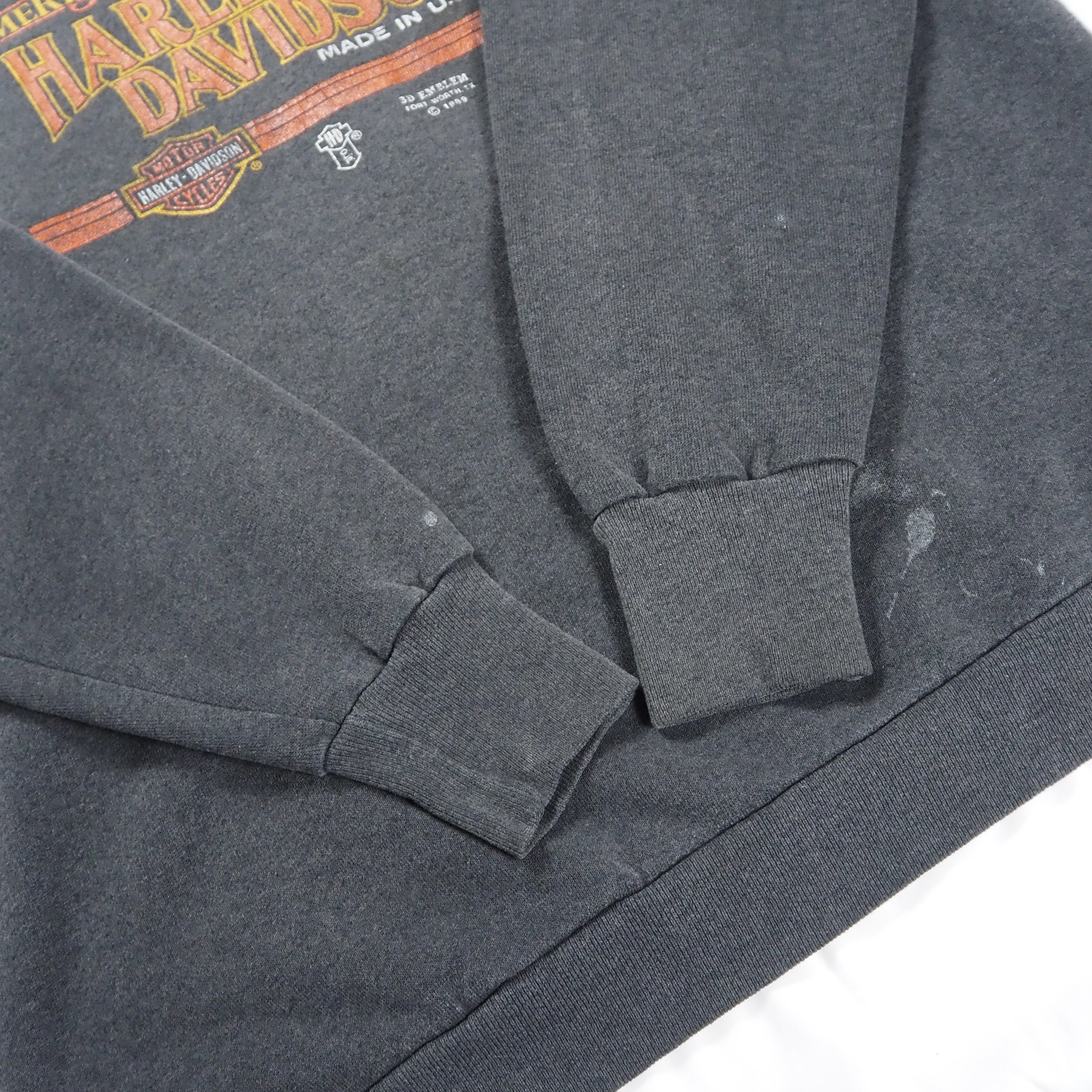 80’s Harley-Davidson 3Dエンブレム スウェット の画像 9