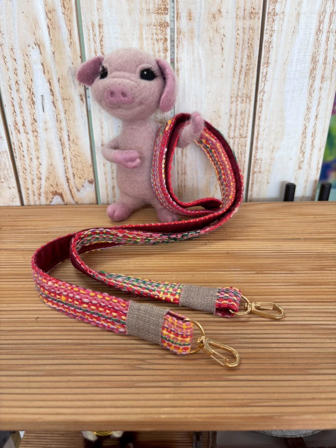 さをり織りストラップ