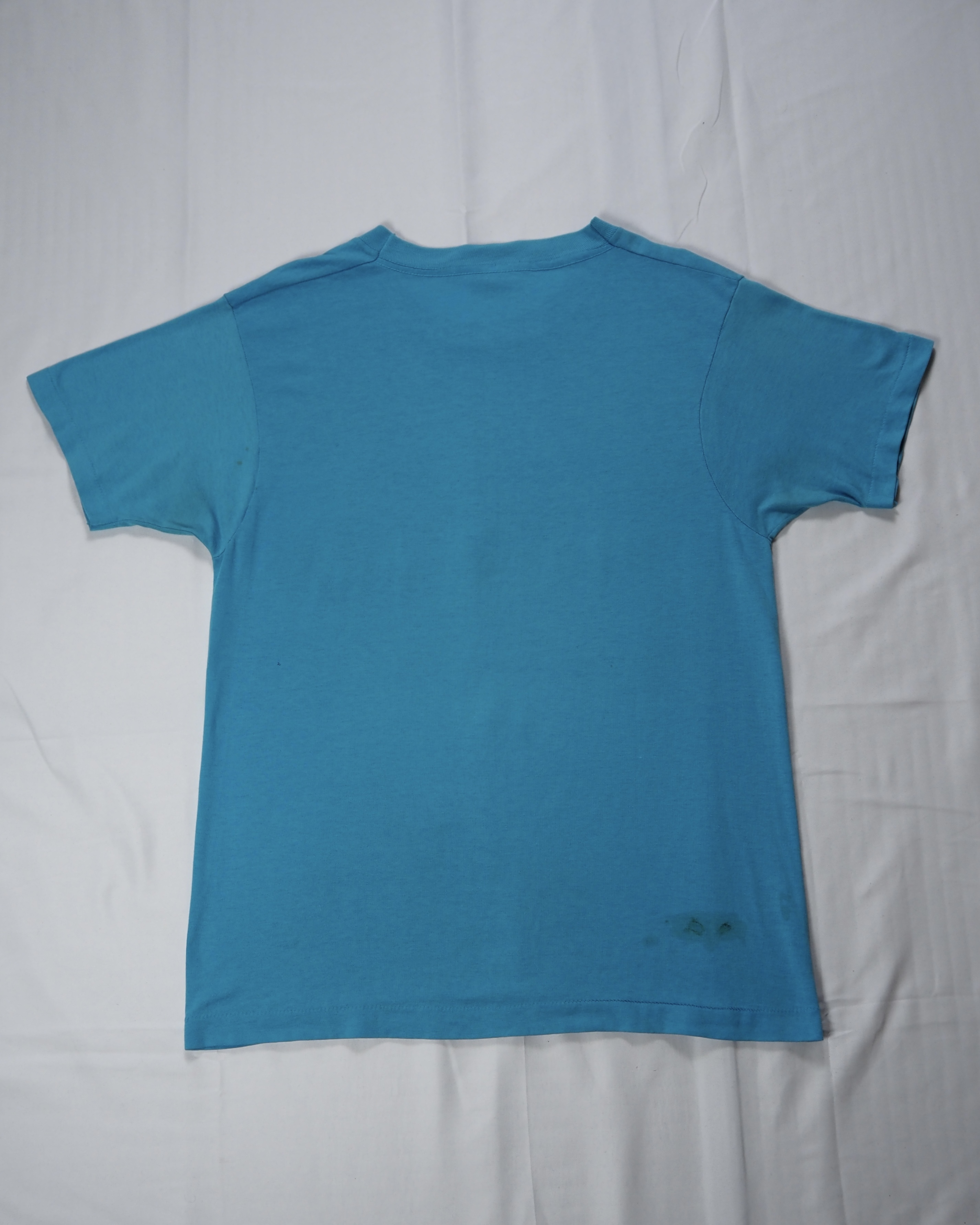 80’s Harley Davidson Tシャツ 水色 Mサイズ の画像 14