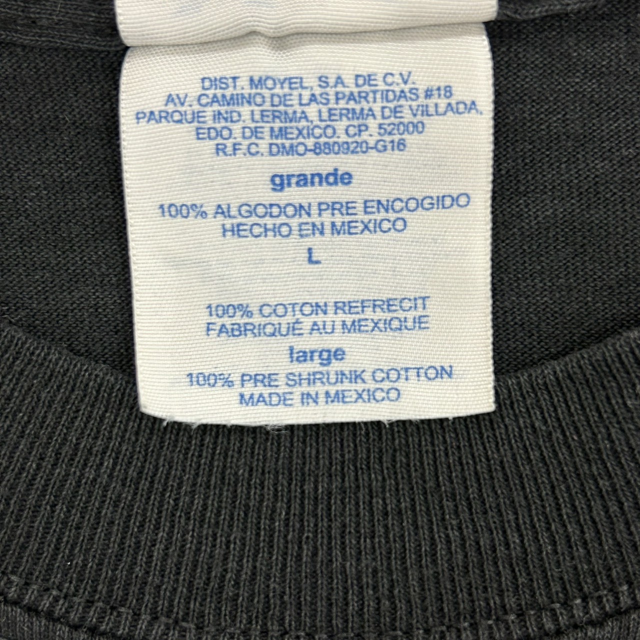 Linkin Park リンキン・パーク “LINCOLN PARK” プリントTシャツ ネイビー / L の画像 5