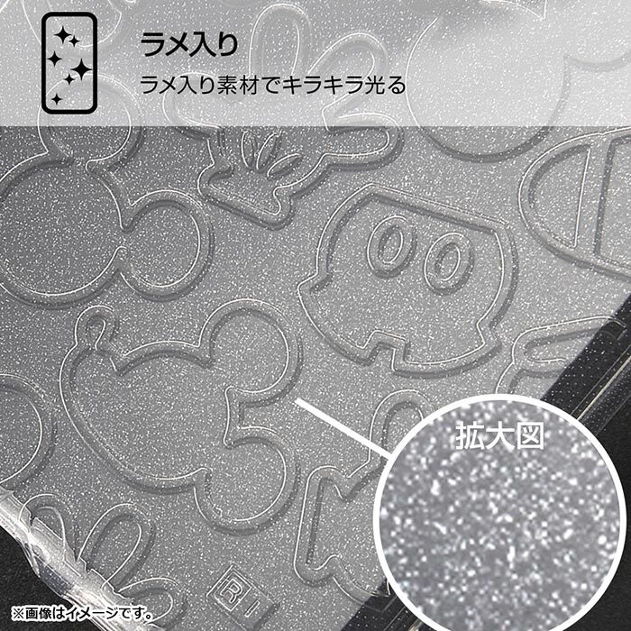 Aquos Sense3 Plus ディズニー ミッキーマウス 耐衝撃 Tpu クリア ケース Stars