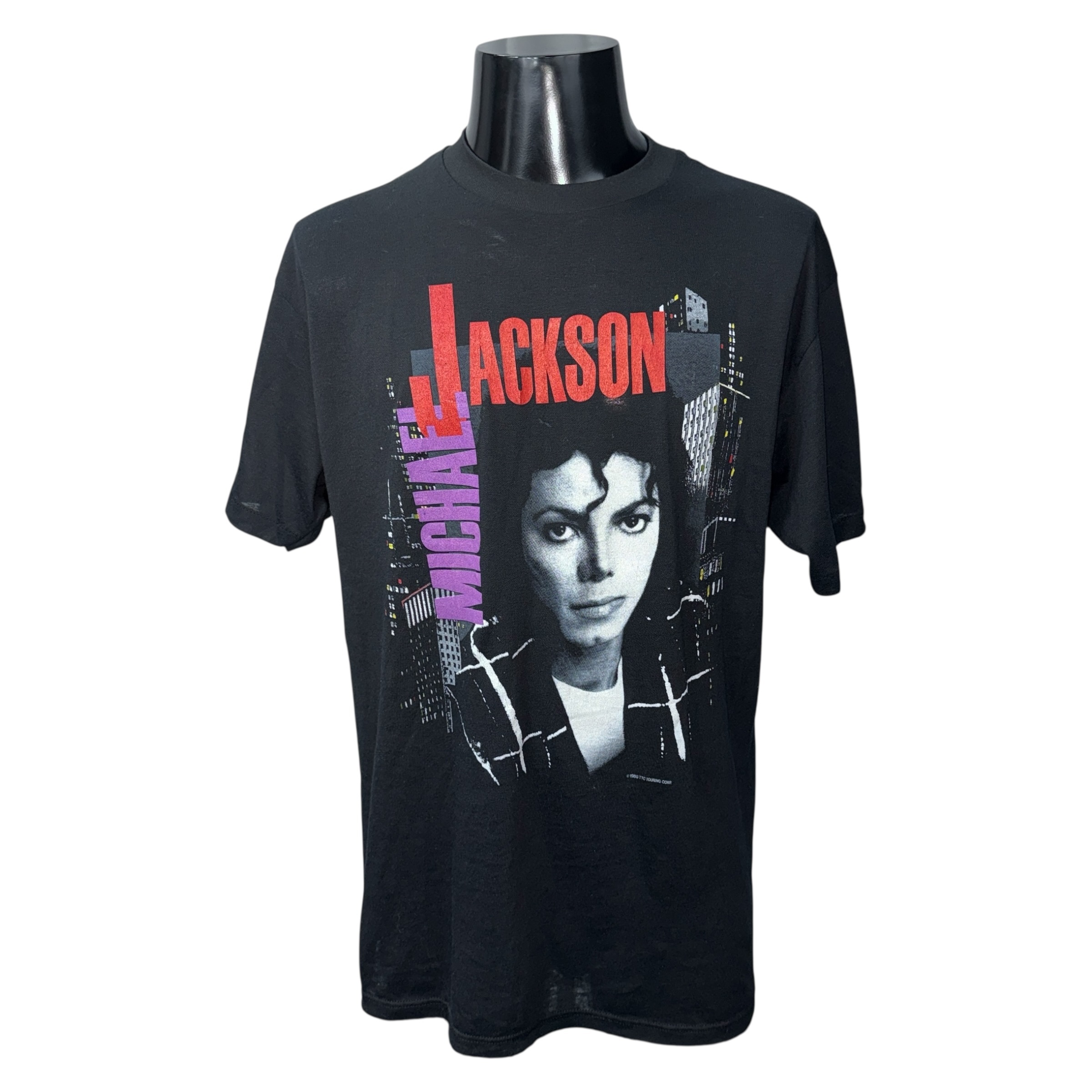 【MICHAEL JACKSON】マイケル・ジャクソン “BAD TOUR 88” 80’s Vintage Tシャツ