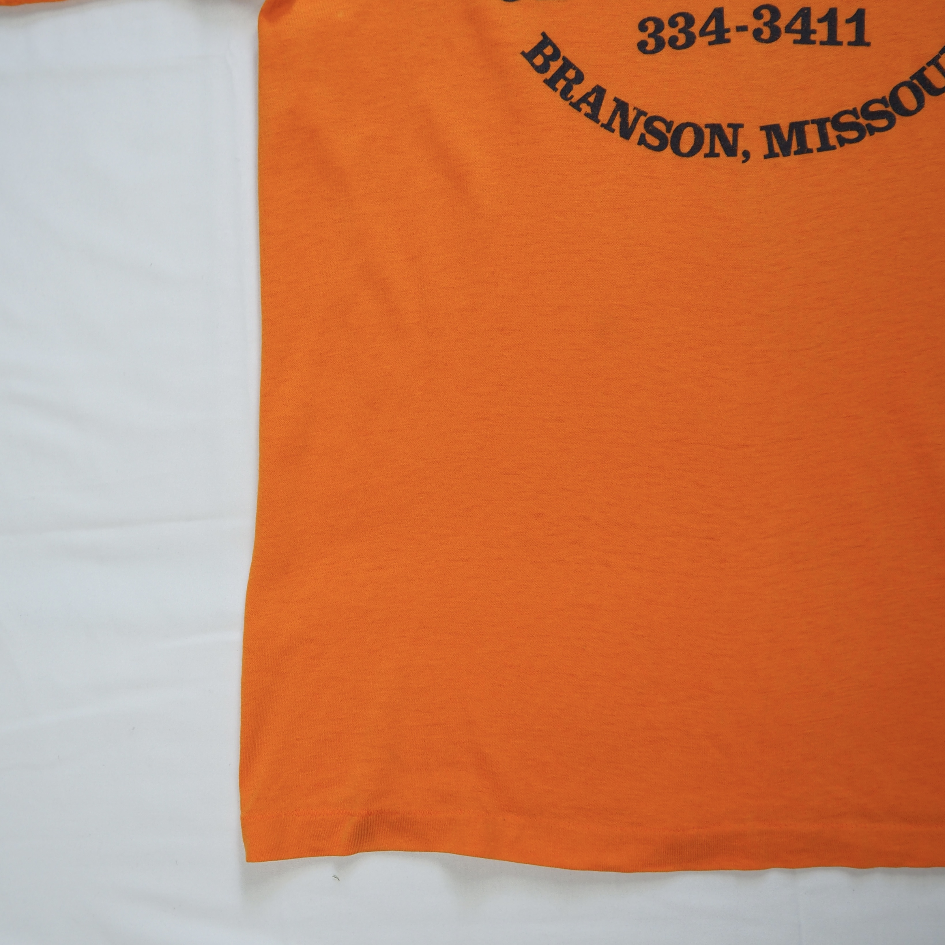 80’s-90’s Tシャツ オレンジ Mサイズ程度 の画像 7