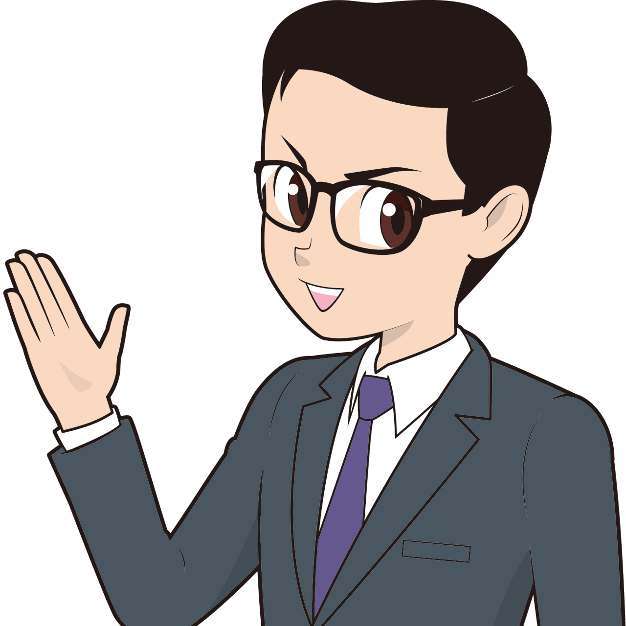 説明するビジネスマン Sozaido 説明するビジネスマン Sozaido