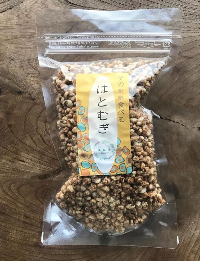 そのまま食べるはとむぎ 穀雨茶房もも そのまま食べるはとむぎ 穀雨茶房もも