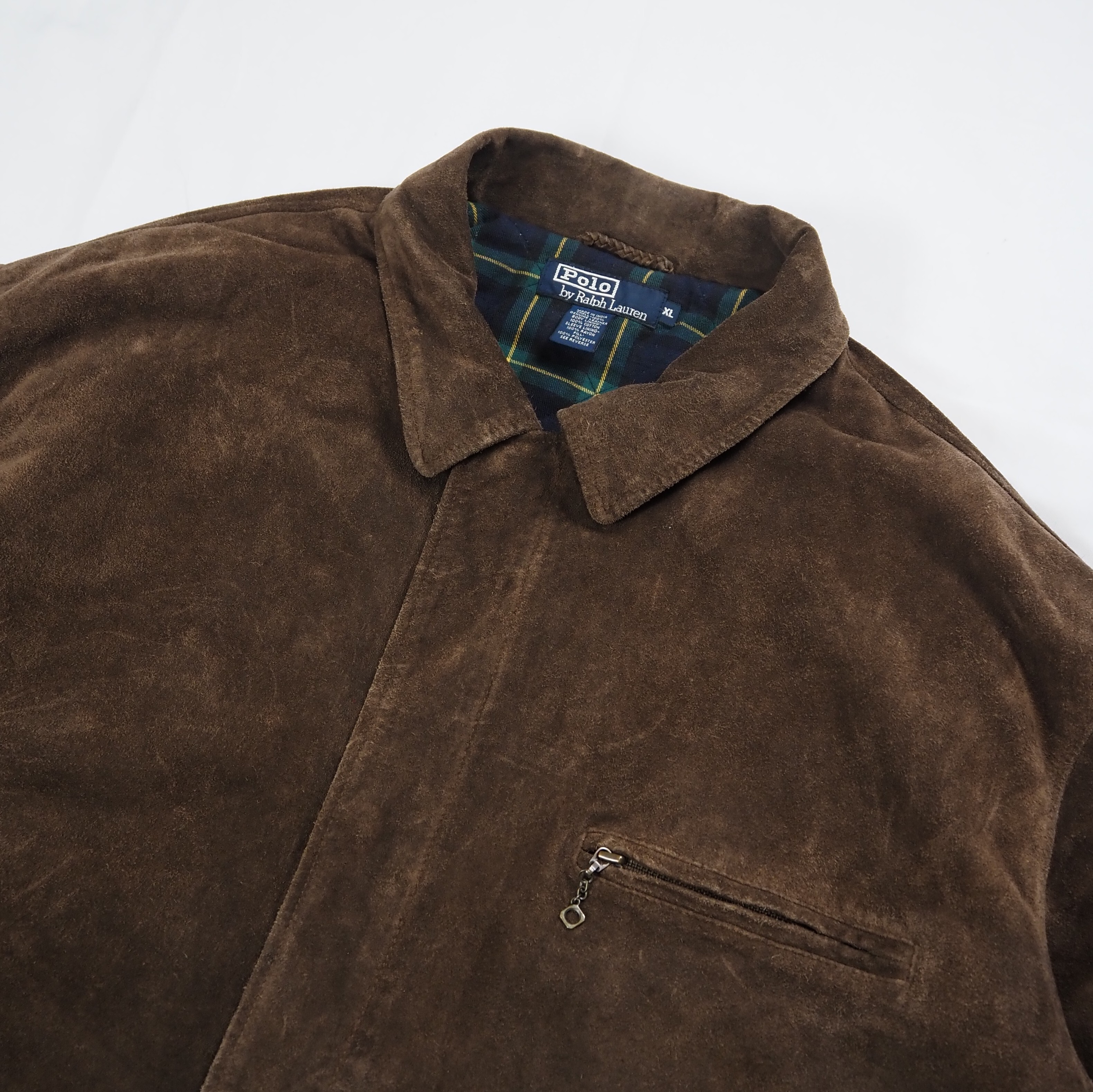 【9/23 20:00入荷】90's Ralph Lauren レザージャケット XL の画像 3