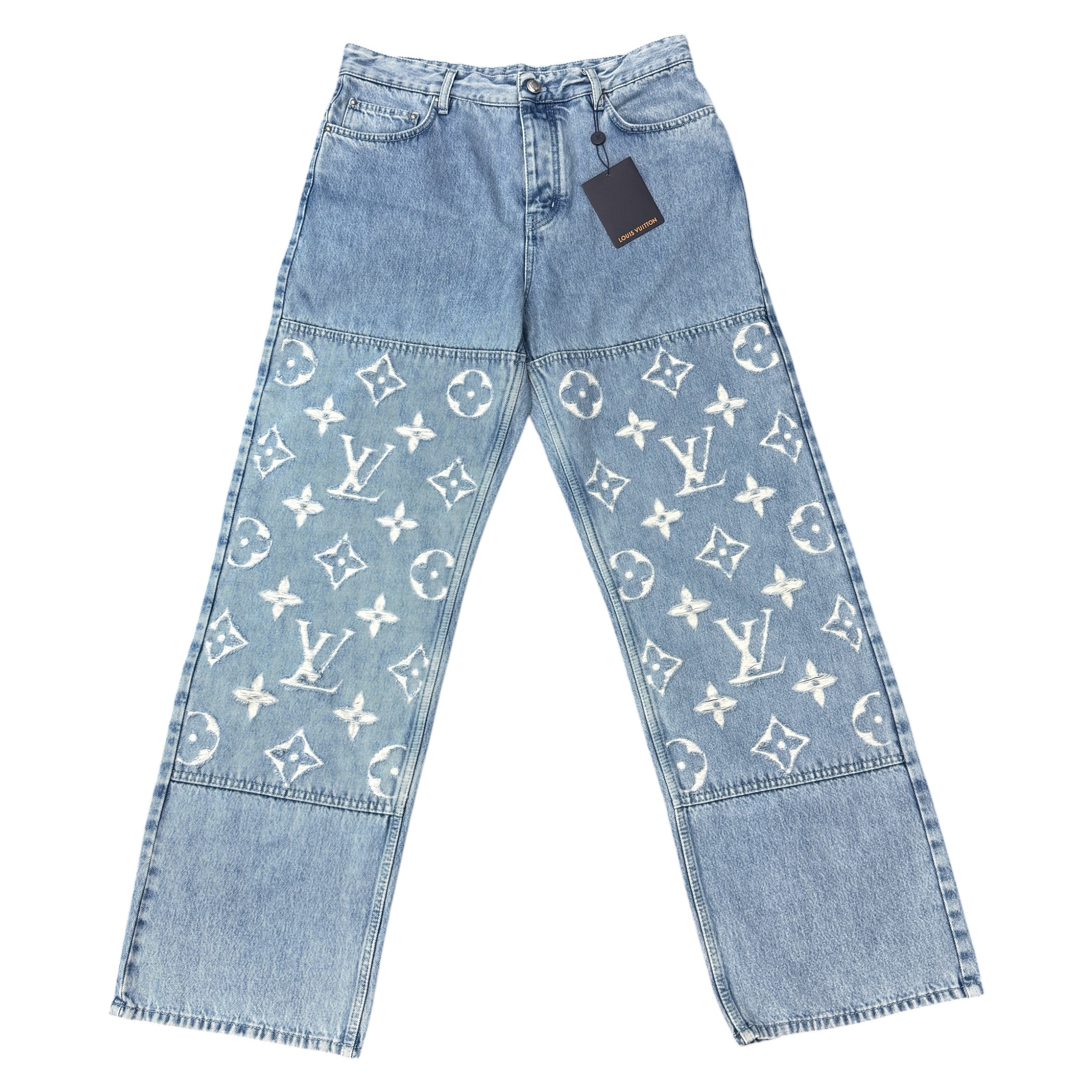 【LOUIS VUITTON】ルイ・ヴィトン “モノグラムスケートデニムパンツ” 25SS デニムパンツ