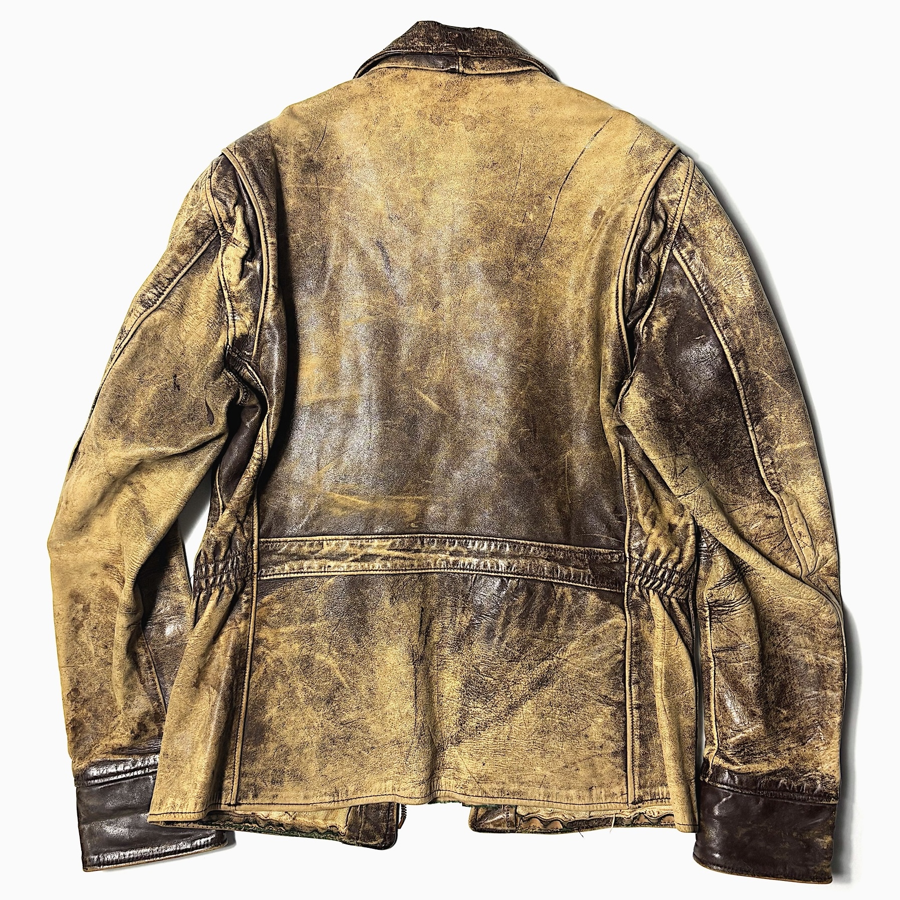 Vintage 50's Leather Jacket の画像 2
