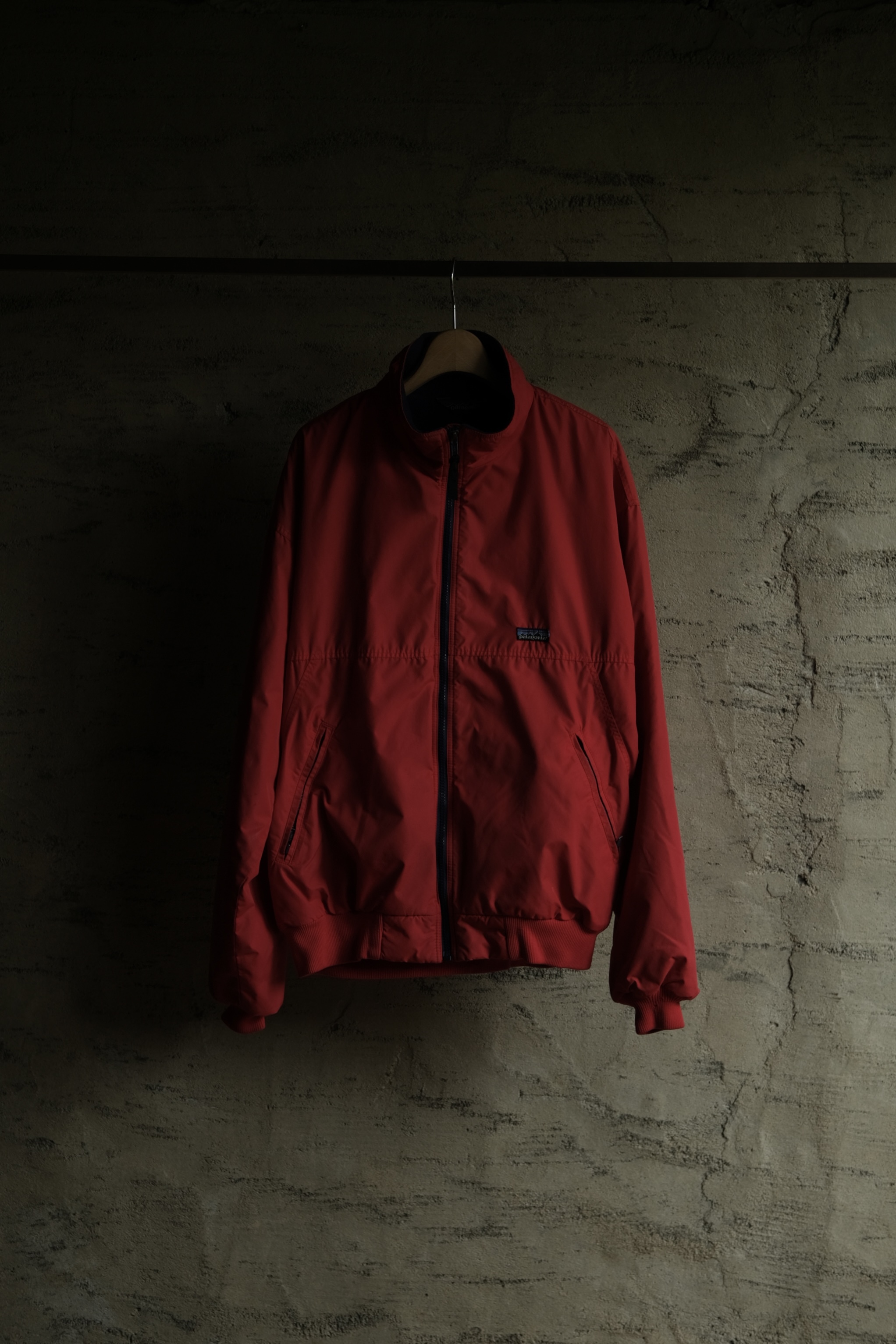 Utah/80-90's"patagonia"shelled synchilla/red