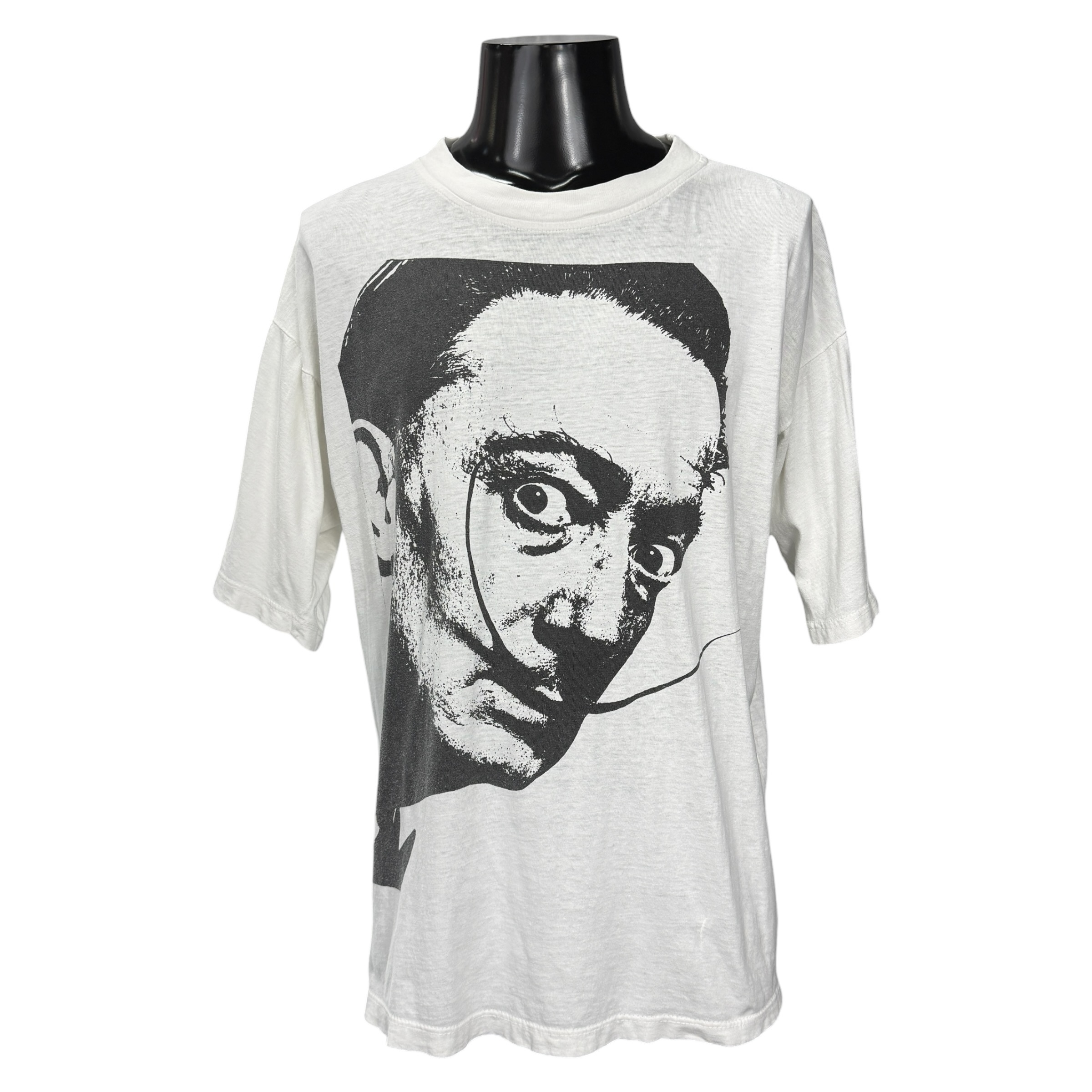 【SALVADOR DALI】サルバドール・ダリ “ポートレートグラフィック” ユーロVintage Tシャツ