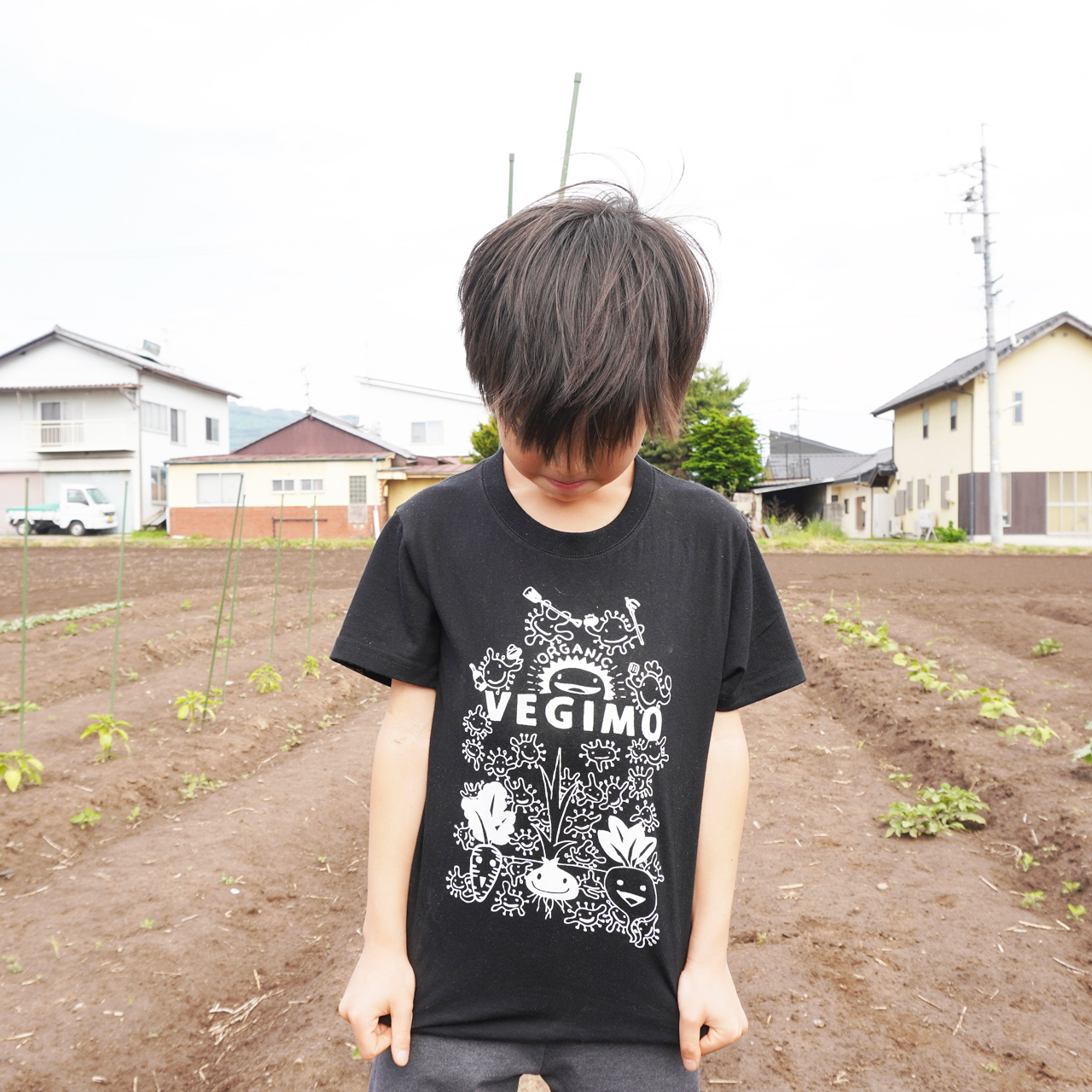 キッズ用 Vegimoオリジナルtシャツ 微生物tシャツ 菌tシャツ 納期約2週間 100枚限定 Off ベジモ野菜食堂ベーカリー
