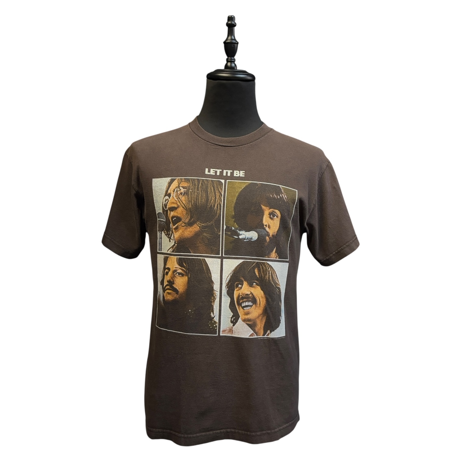 【THE BEATLES】ビートルズ「LET IT BE」フォトTシャツ M
