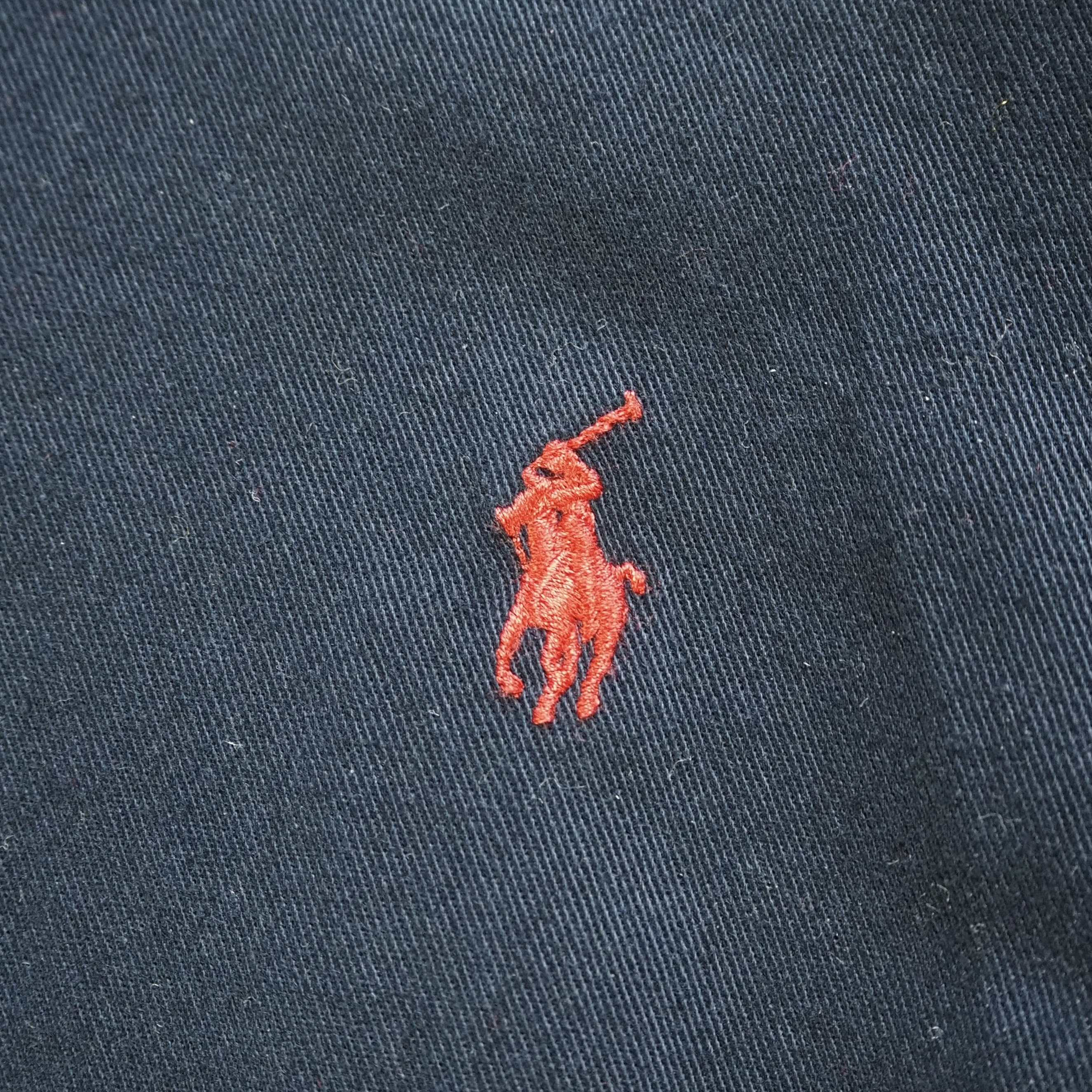 90’s Ralph Lauren コットンスイングトップジャケット ネイビー XL の画像 6
