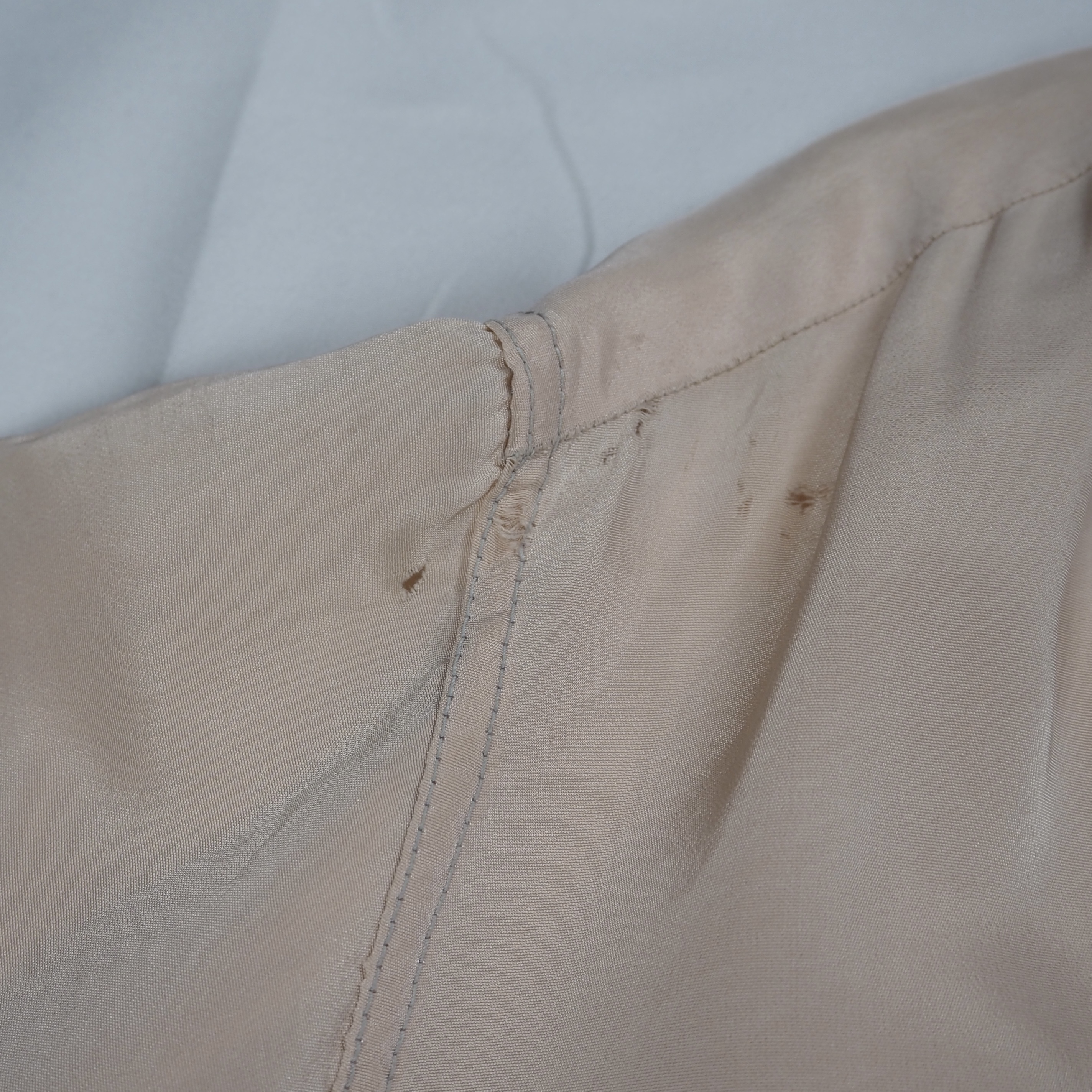【ビッグサイズ】50’s Penny’s ナイロンシャツ ピンク XL の画像 9