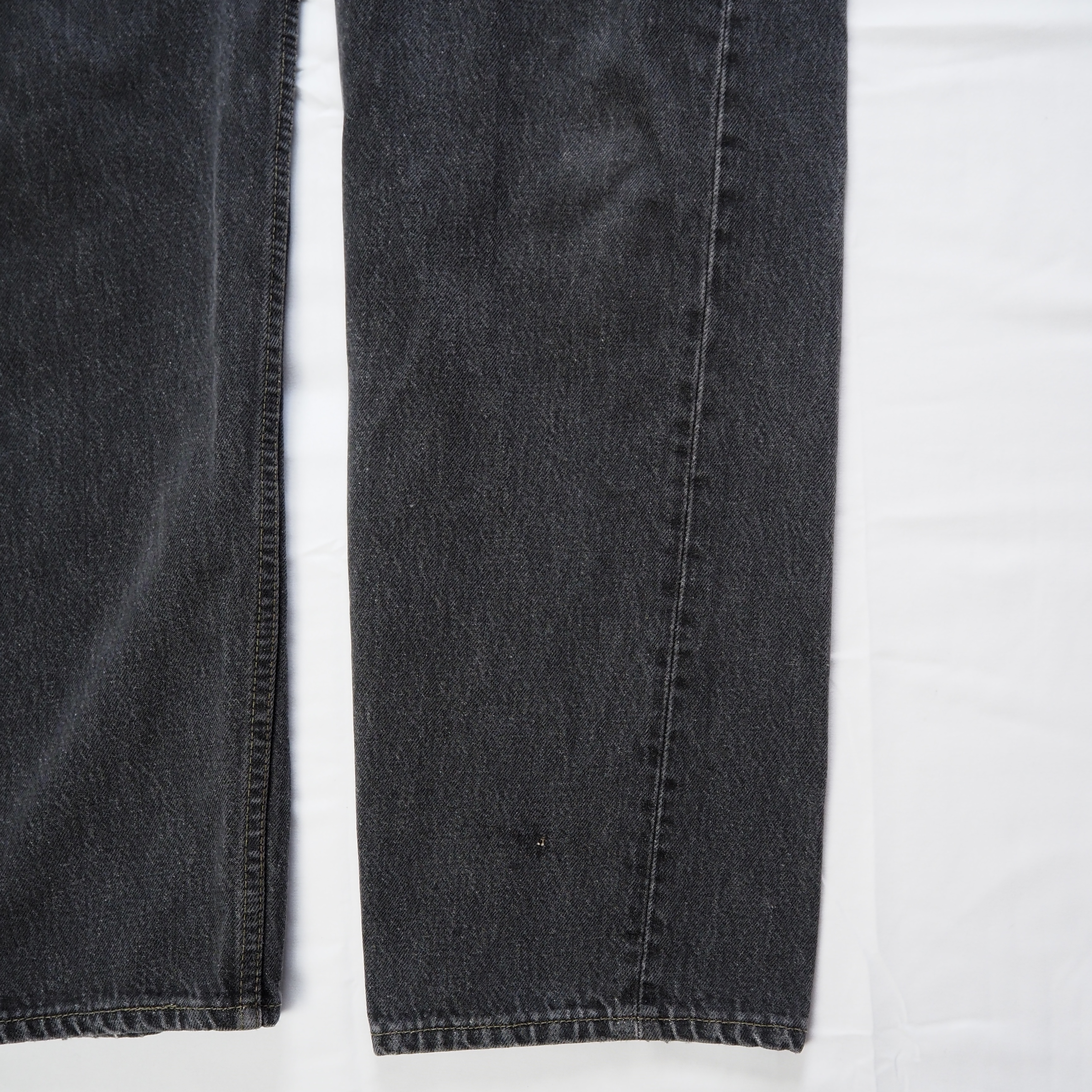 90’s Levi’s 501 先染めブラックデニム 36×30 の画像 9