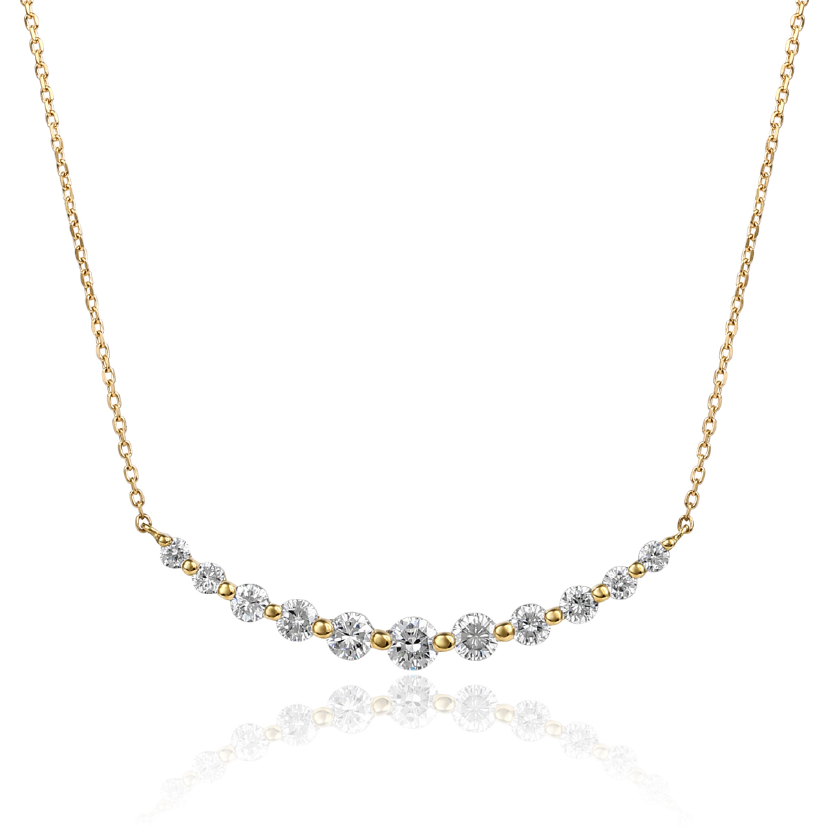 【S49】0.50ct ダイヤモンドネックレス【AGANS0615】