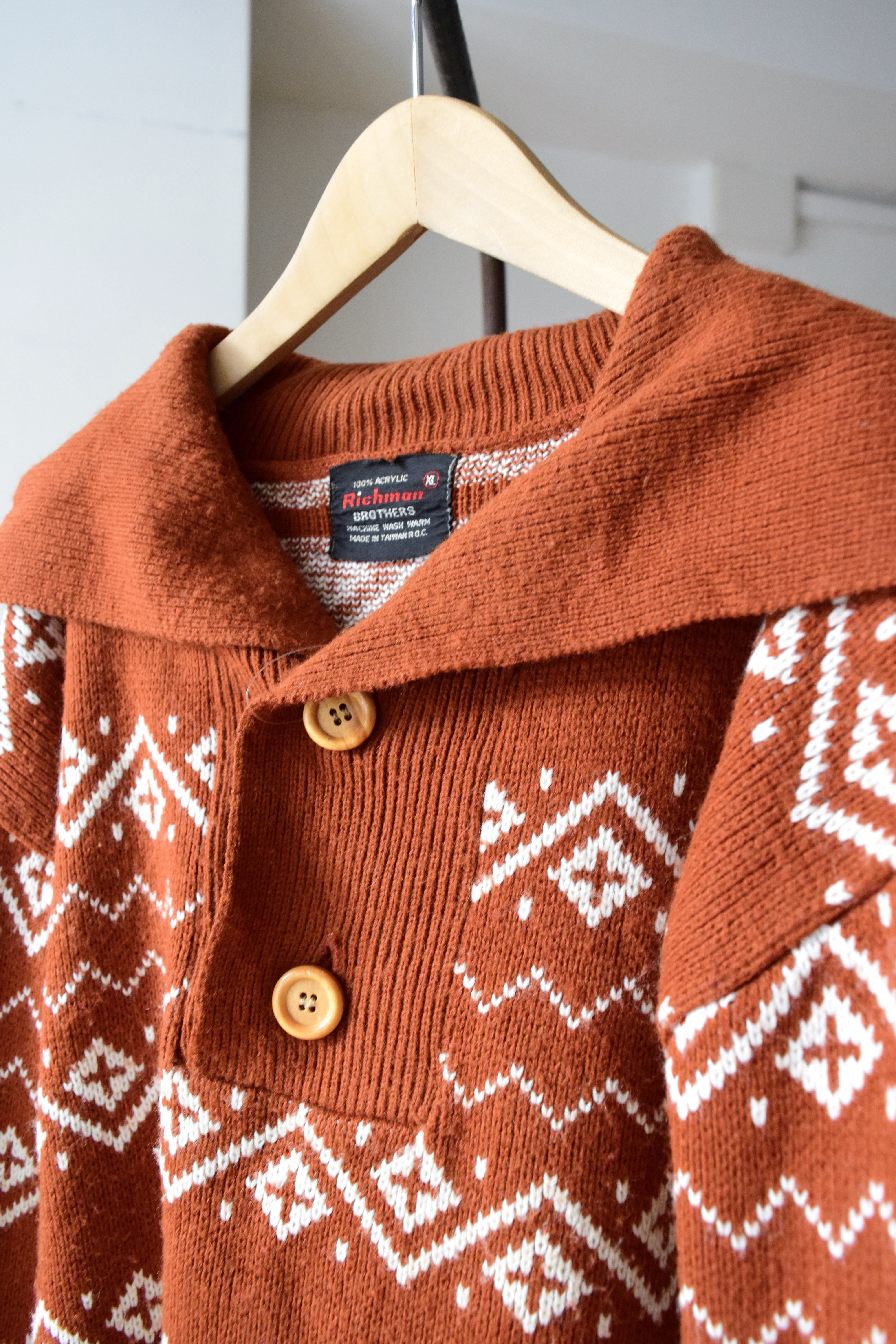 〜1980s Rich man BROTHERS Sweater の画像 8
