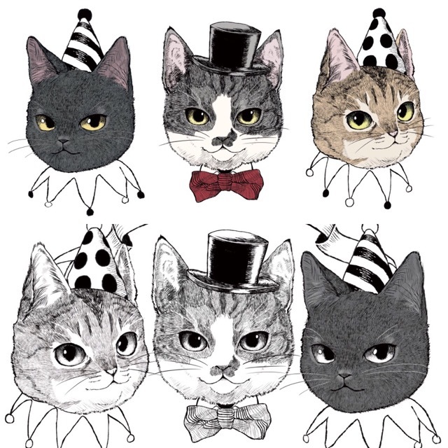 送料無料 受注生産 納期7 10日 Hana Circus Original 猫 ビッグプリントｔシャツ はちわれ 黒猫 キジトラから選べます 個性的な大人のファッション通販 Hana Circus
