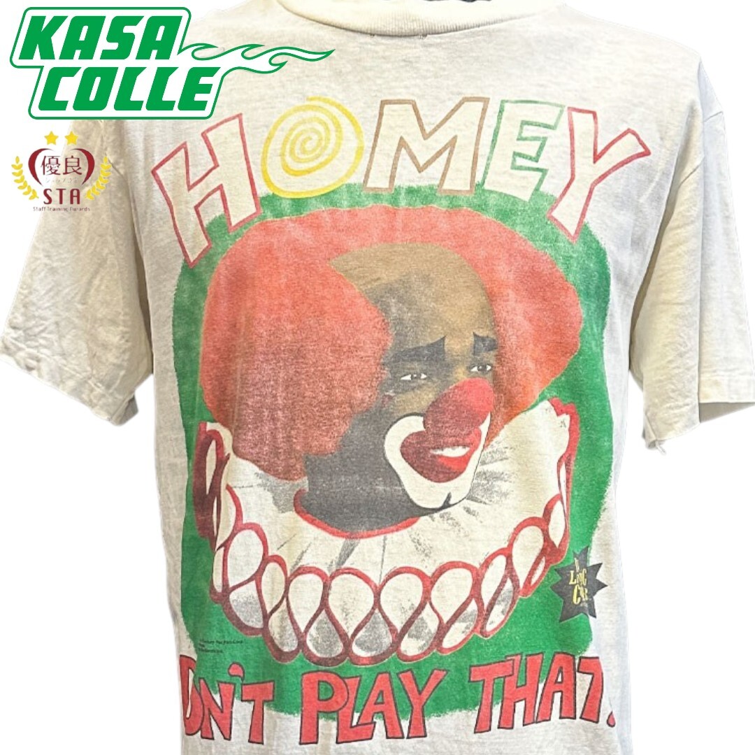 【IN LIVING COLOR】インリビングカラー “HOMEY DON’T PLAY THAT!” 90’s Vintage Tシャツ L
