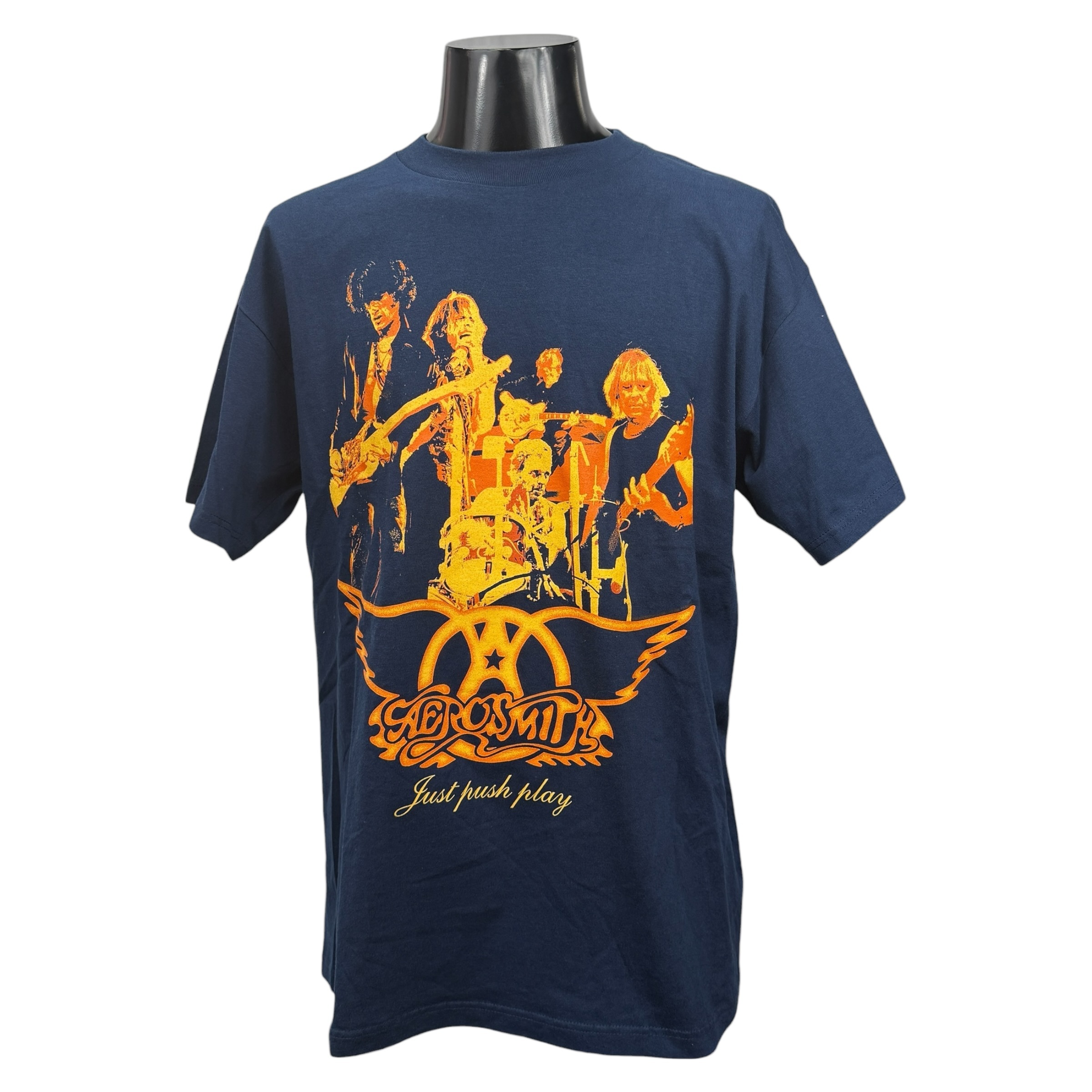 【AEROSMITH】エアロスミス “JUST PUSH PLAY WORLD TOUR 2002” 00’s Y2K USA製 Vintage Tシャツ