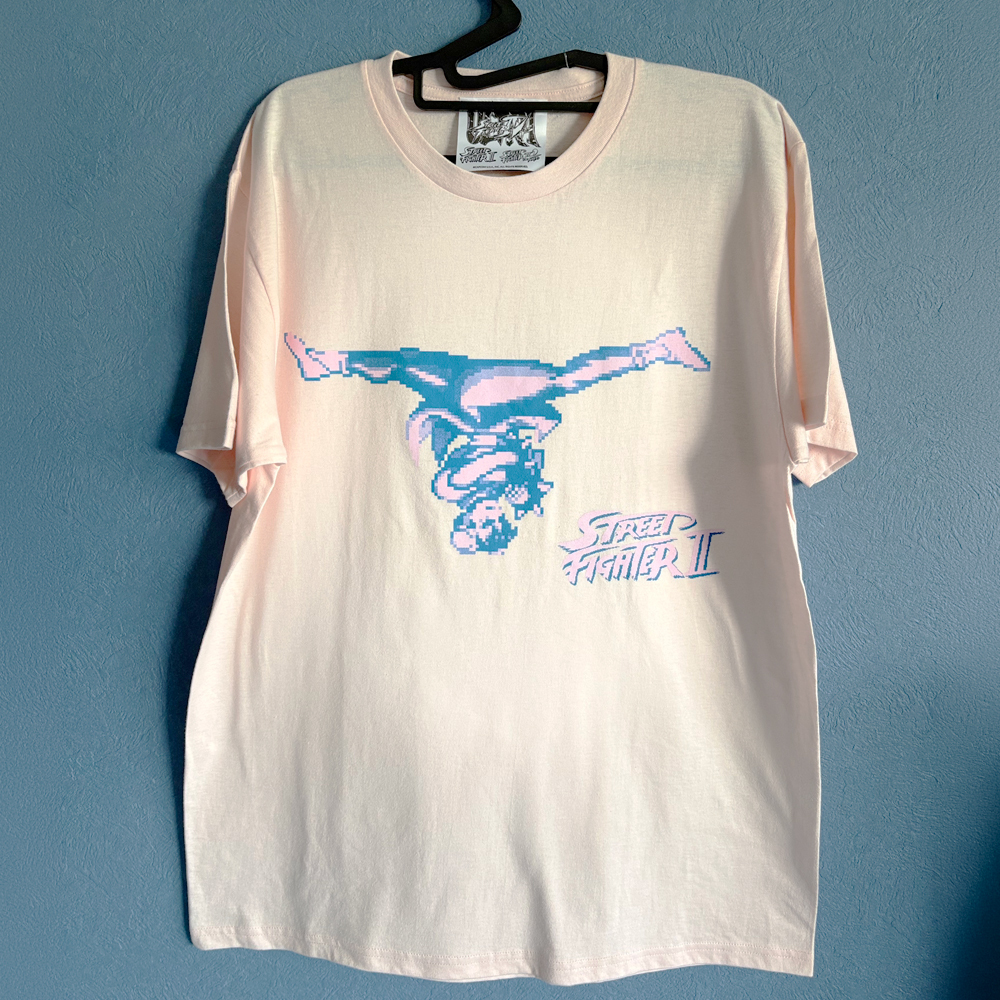 CAPCOM ストリートファイター2 春麗【古着/Tシャツ/格闘ゲーム】