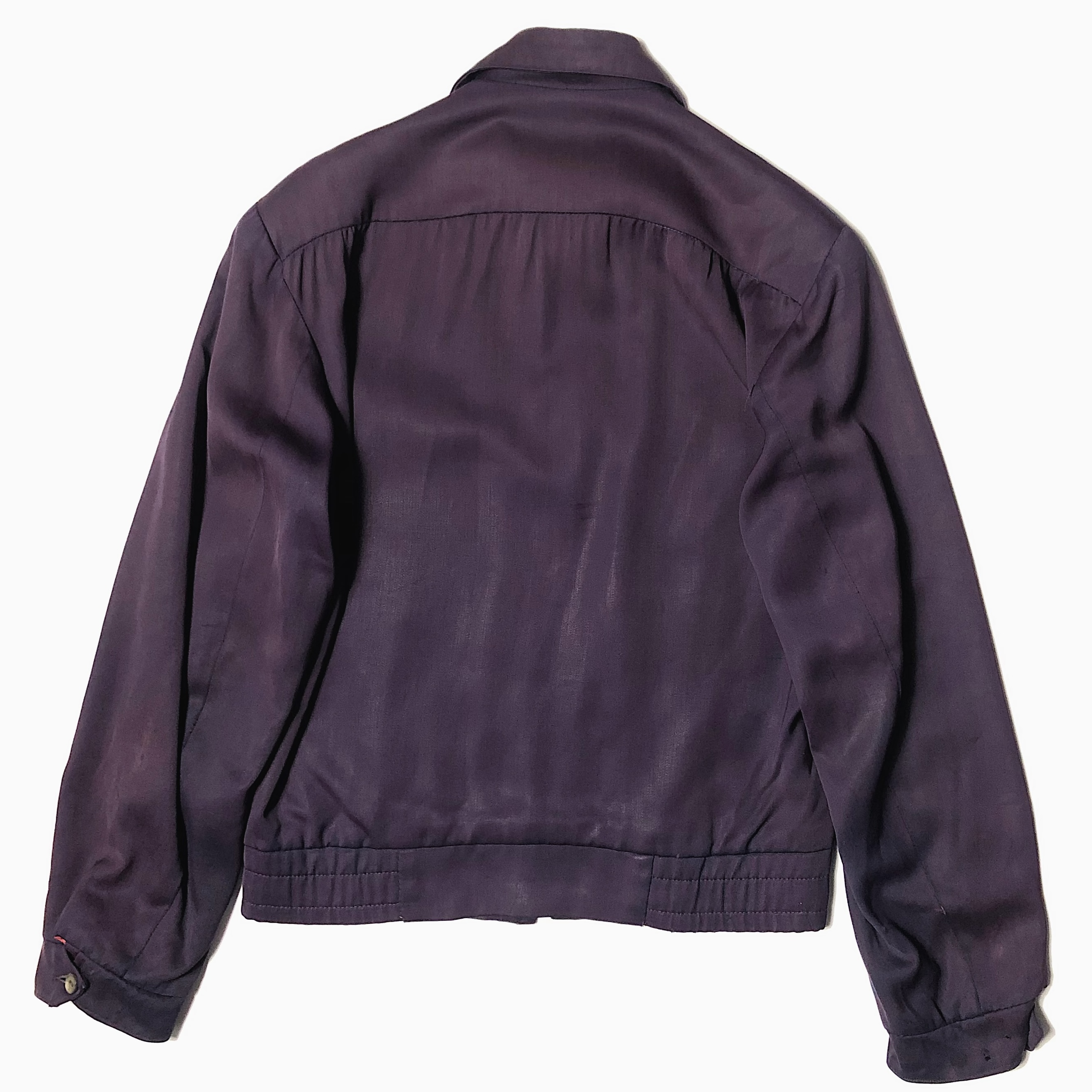 Vintage 50's Rayon Gabardine Jacket の画像 2