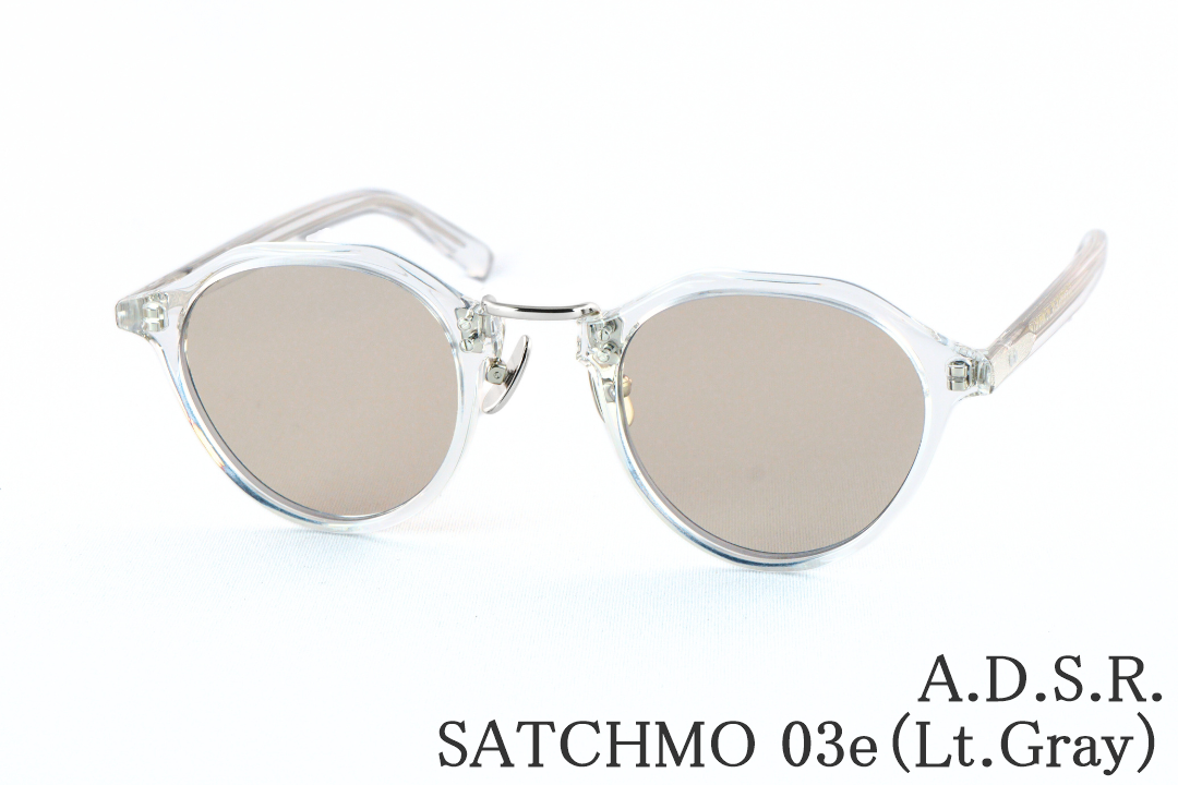 田中樹 愛用 サングラス BLANC サングラス 田中樹さん着用】A.D.S.R. サングラス SATCHMO 01g 47サイズ クラウン