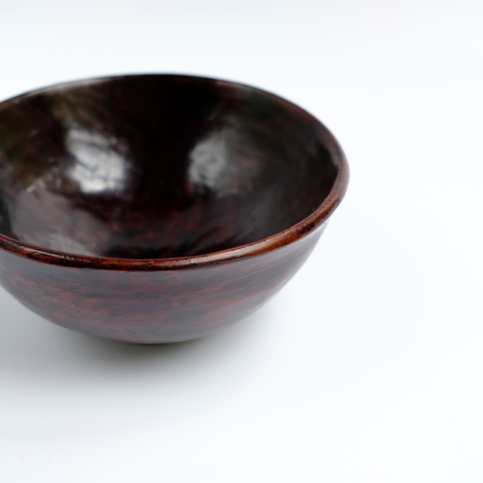 栗 木地呂漆浅椀 横山桂子 Lacquerware Bowl By Keiko Yokoyama Gallery Hanna Shopping