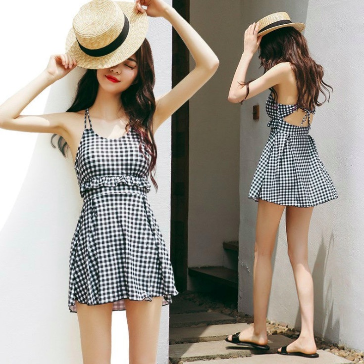 即日発送 水着 ワンピース レディース 体型カバー 盛れる レトロ スカート レース チェック柄 水着 ビキニ専門店 太陽のお店 Solis Shop 即日発送 水着 ワンピース レディース 体型カバー 盛れる レトロ スカート レース チェック柄 水着 ビキニ専門店 太陽のお店 Solis Shop
