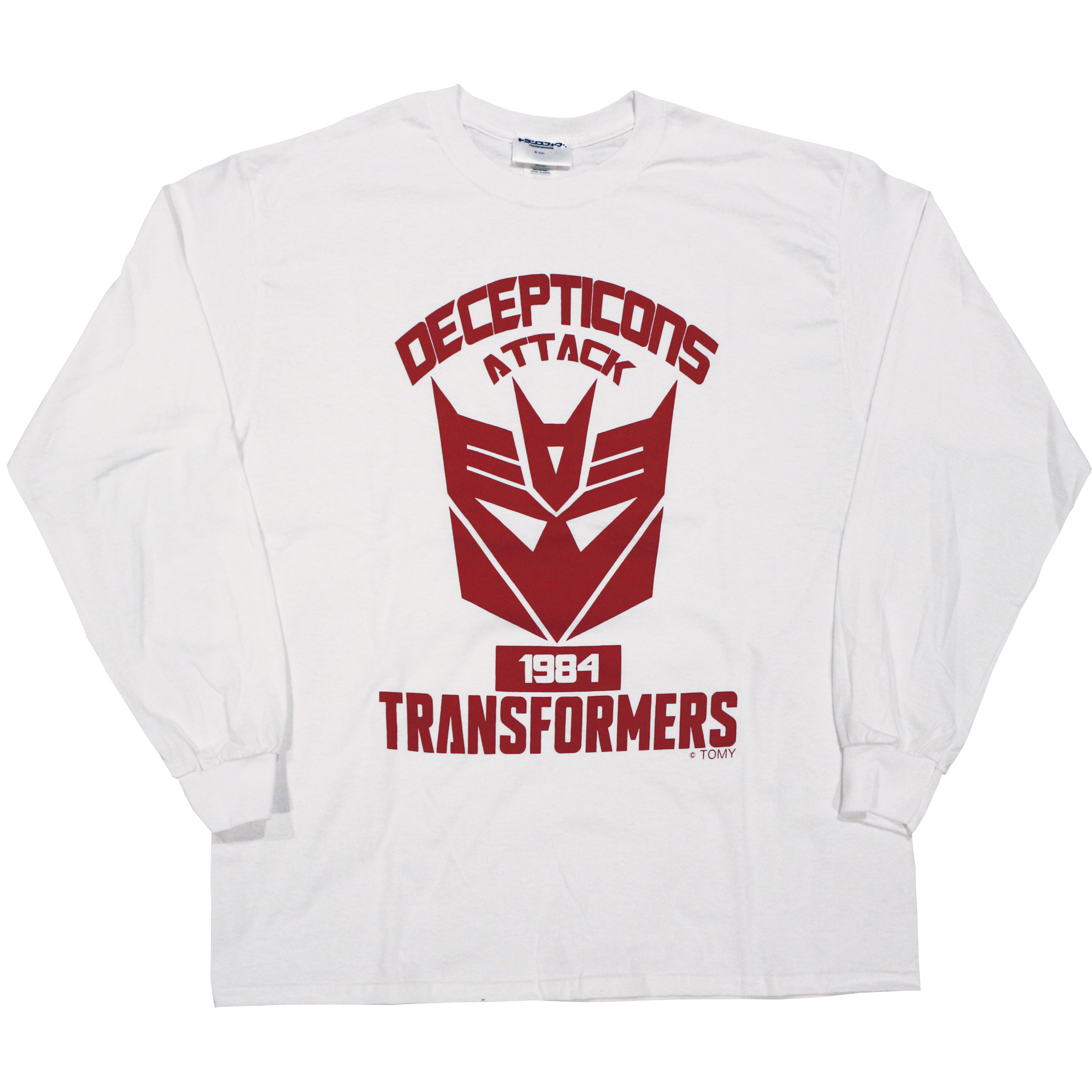 トランスフォーマー 戦え 超ロボット生命体トランスフォーマー デストロンエンブレム ロングスリーブtシャツ レッドスターカンパニーrt公式オンラインストア
