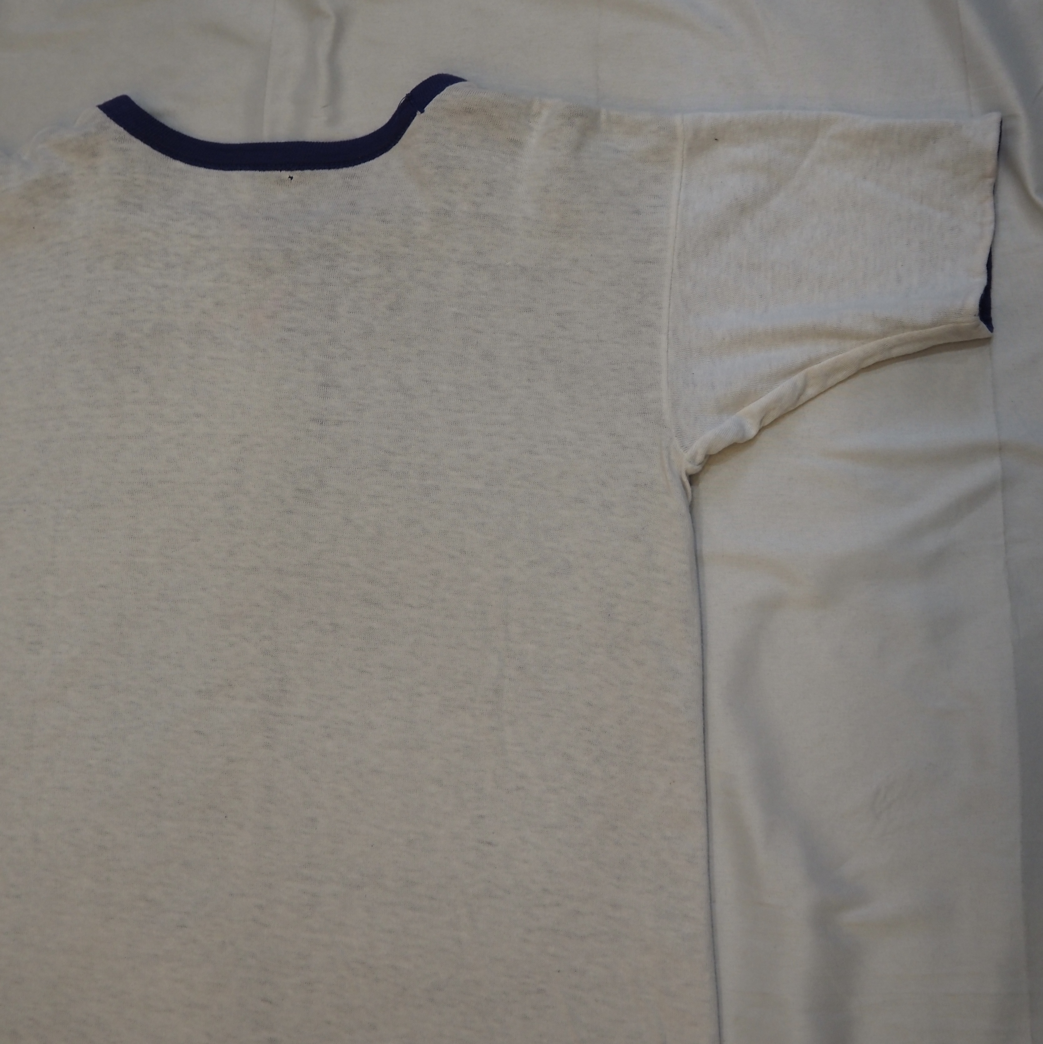 60’s Wilton ダブルフェイス Tシャツ ブルー×ホワイト の画像 16