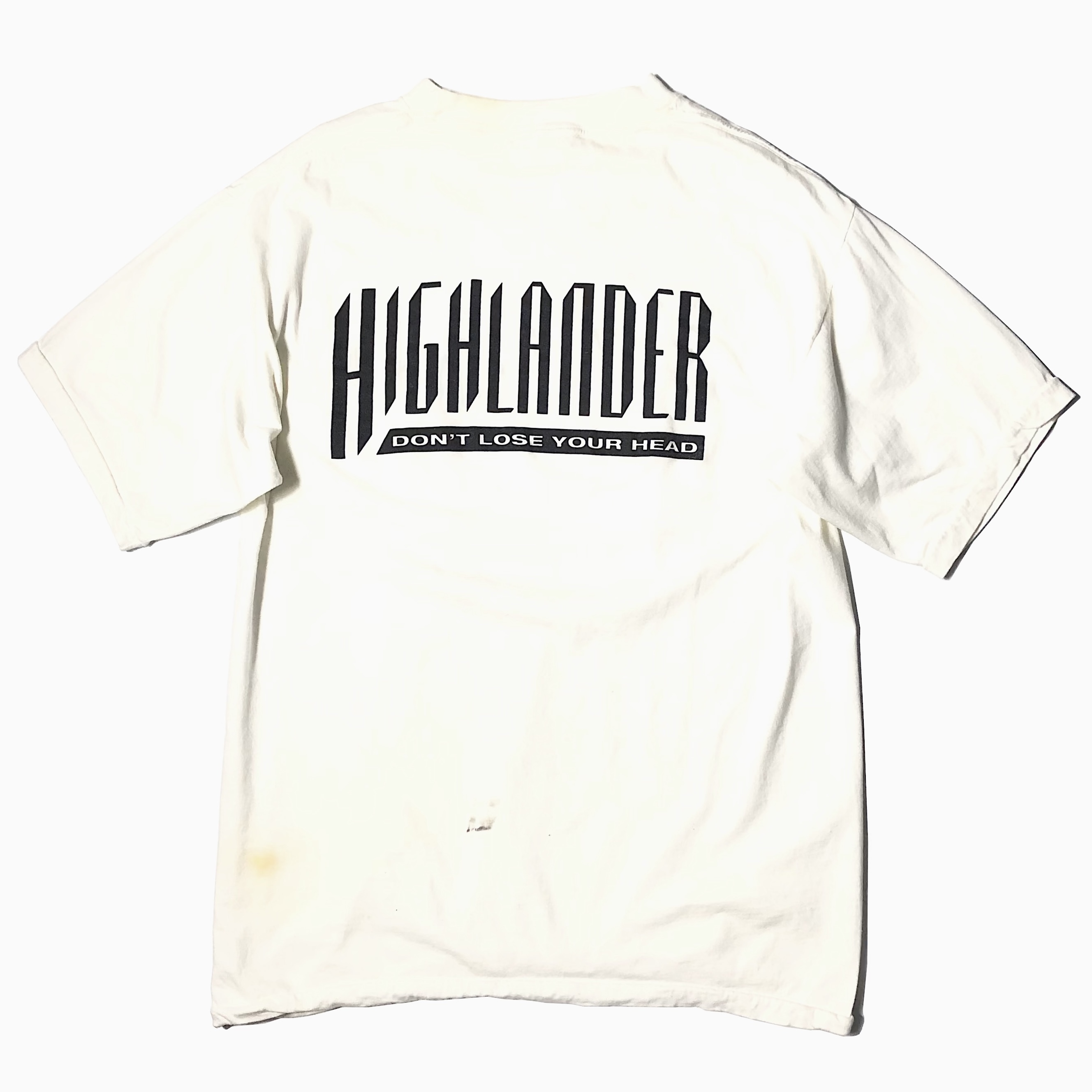 Vintage 90's "HIGHLANDER" T-shirt の画像 2