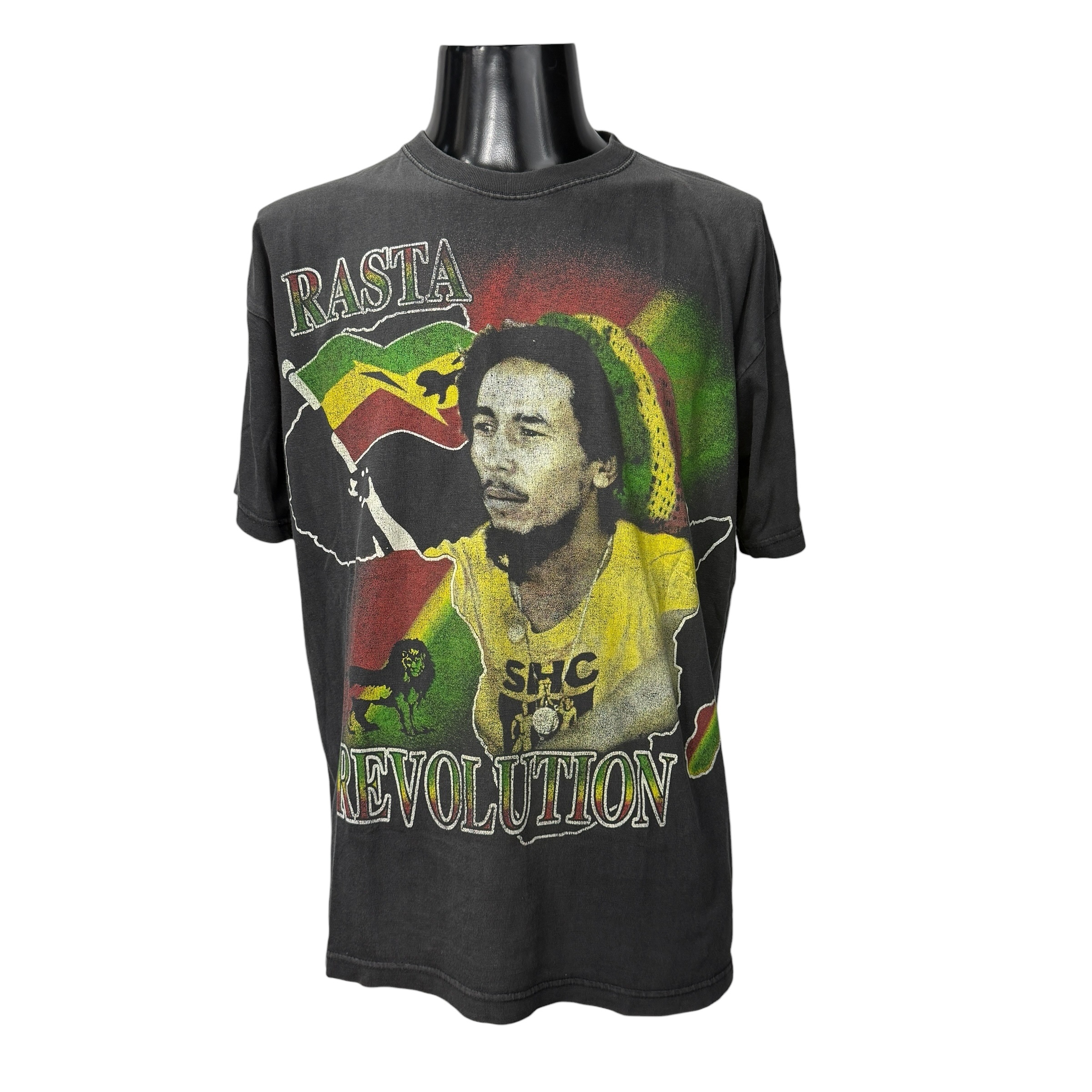 【BOB MARLEY】ボブ・マーリー “RASTA REVOLUTION” 90’s-00’s Vintage Tシャツ