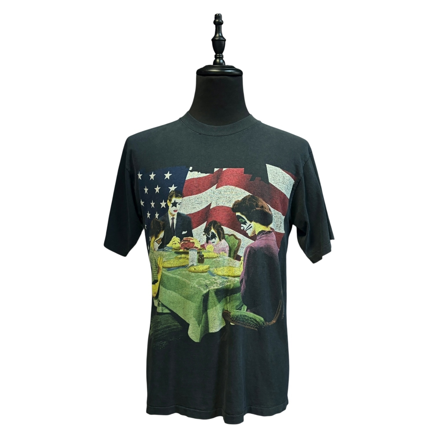 【KISS】キッス アルバム「KISS MY ASS」Vintage Tシャツ ブラック 90’s  L