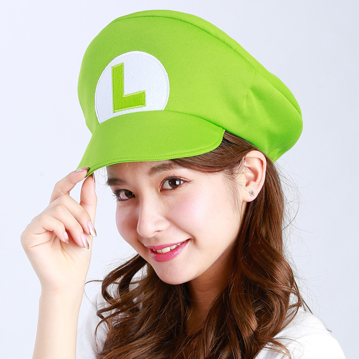 スーパーマリオ ルイージ 被り物 かぶりもの 被りもの キャラクター 可愛い マリオ ニンテンドー 任天度 なりきり アニメ メンズ レディース 男女兼用 ヘッド 帽子 頭 コスプレ コス コスチューム ハロウィン衣装 仮装 文化祭 忘年会 運動会 安い イベント 面白い S Sz